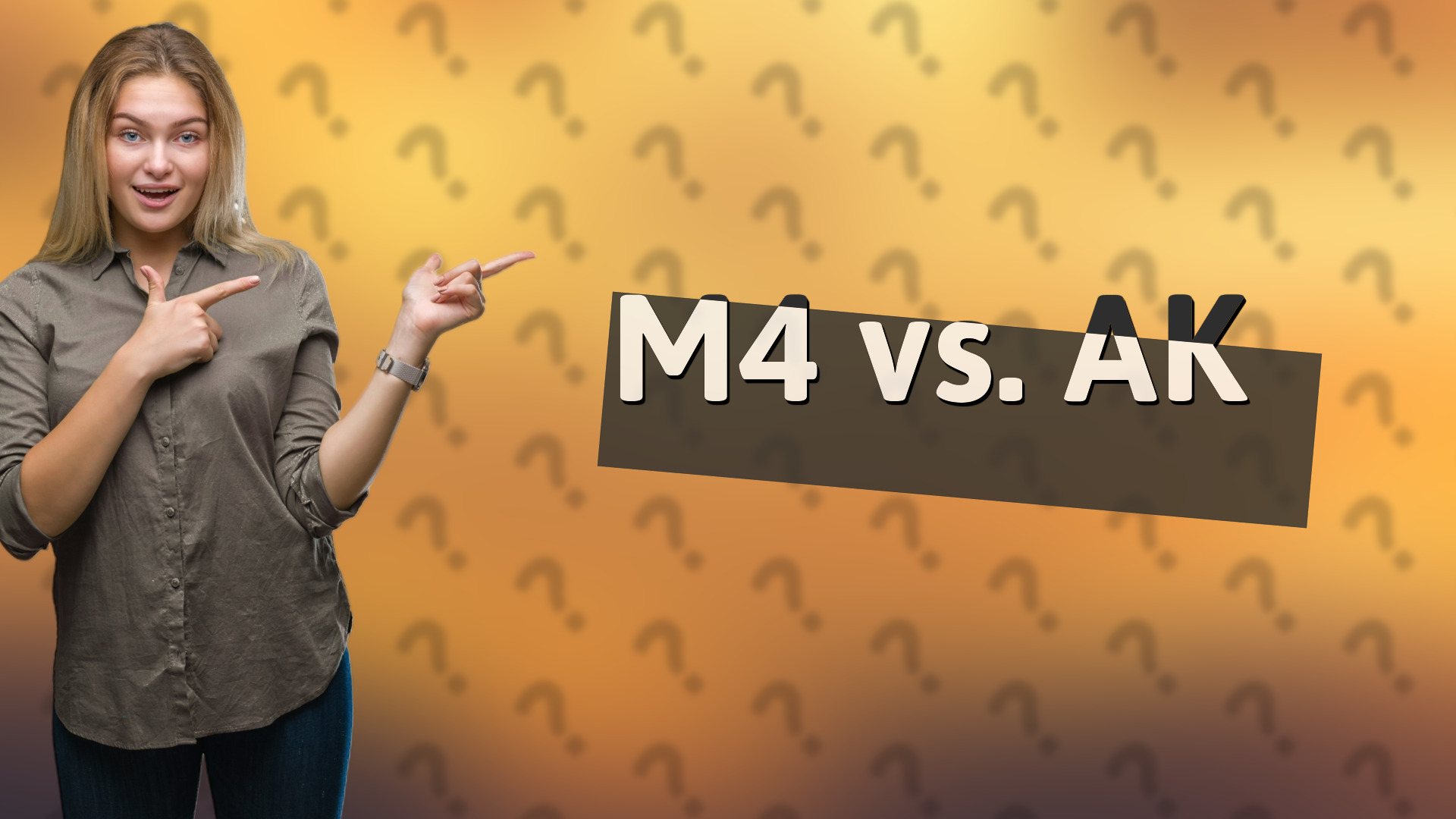 M4 vs. AK