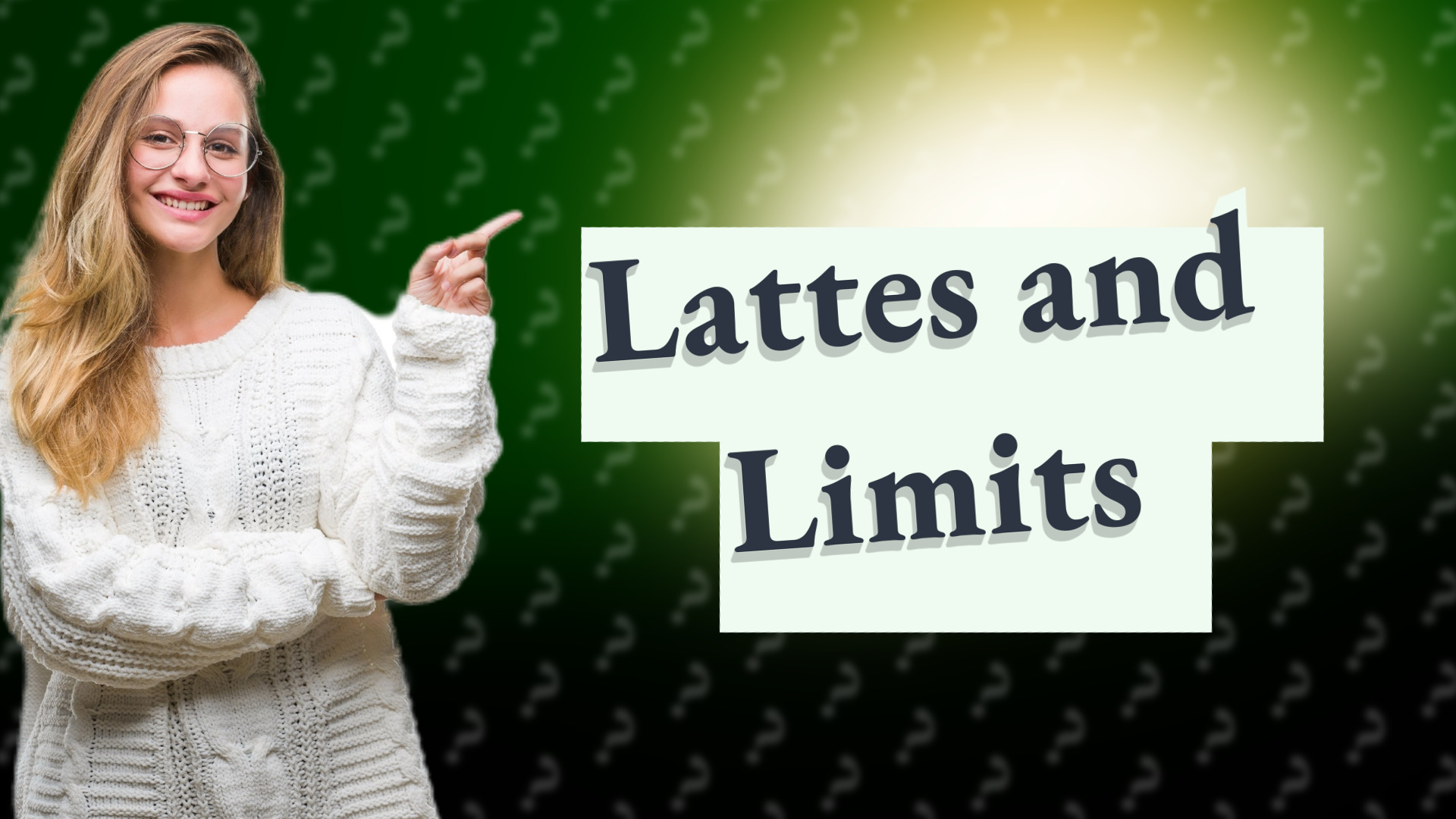 Lattes and Limits