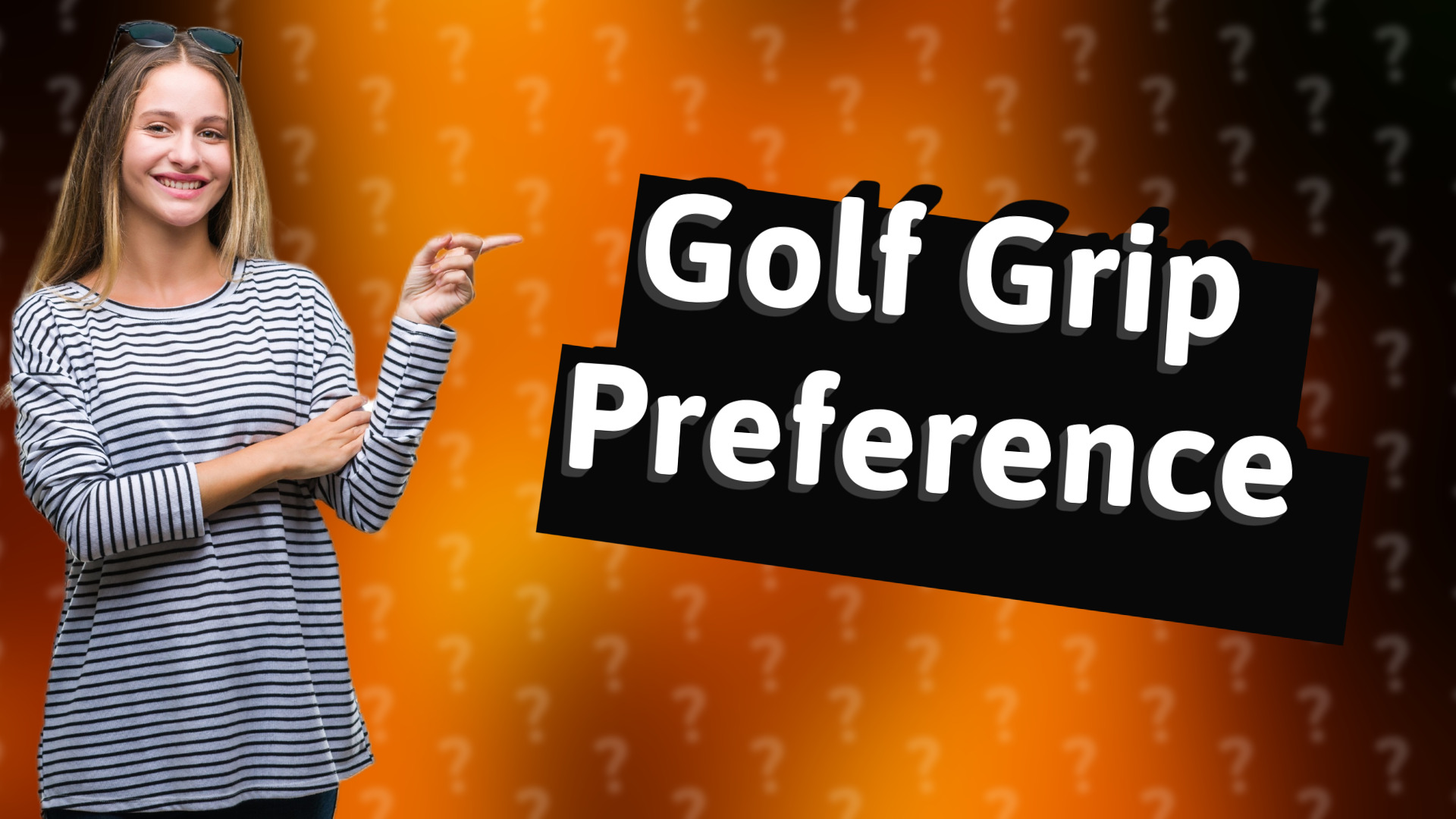Golf Grip Preference
