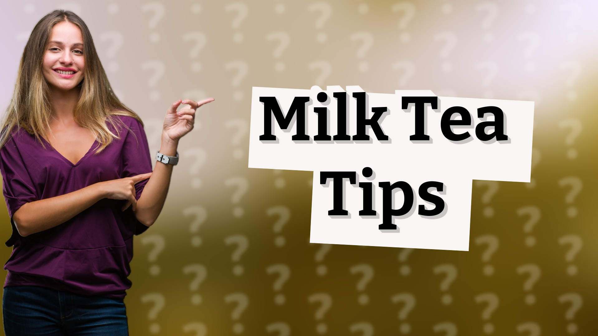 Milk Tea Tips