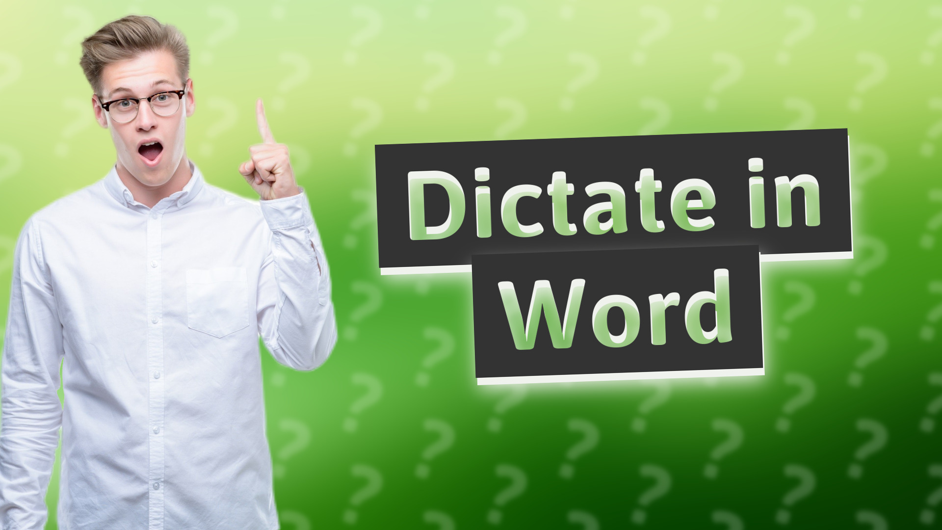 Dictate in Word