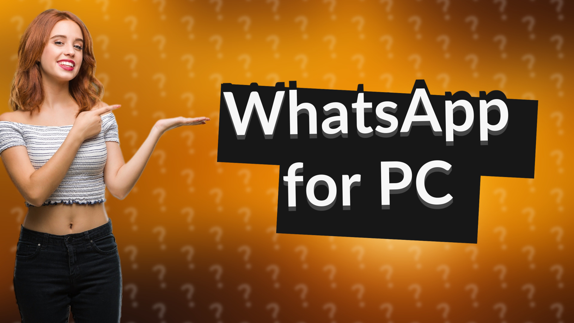 WhatsApp for PC