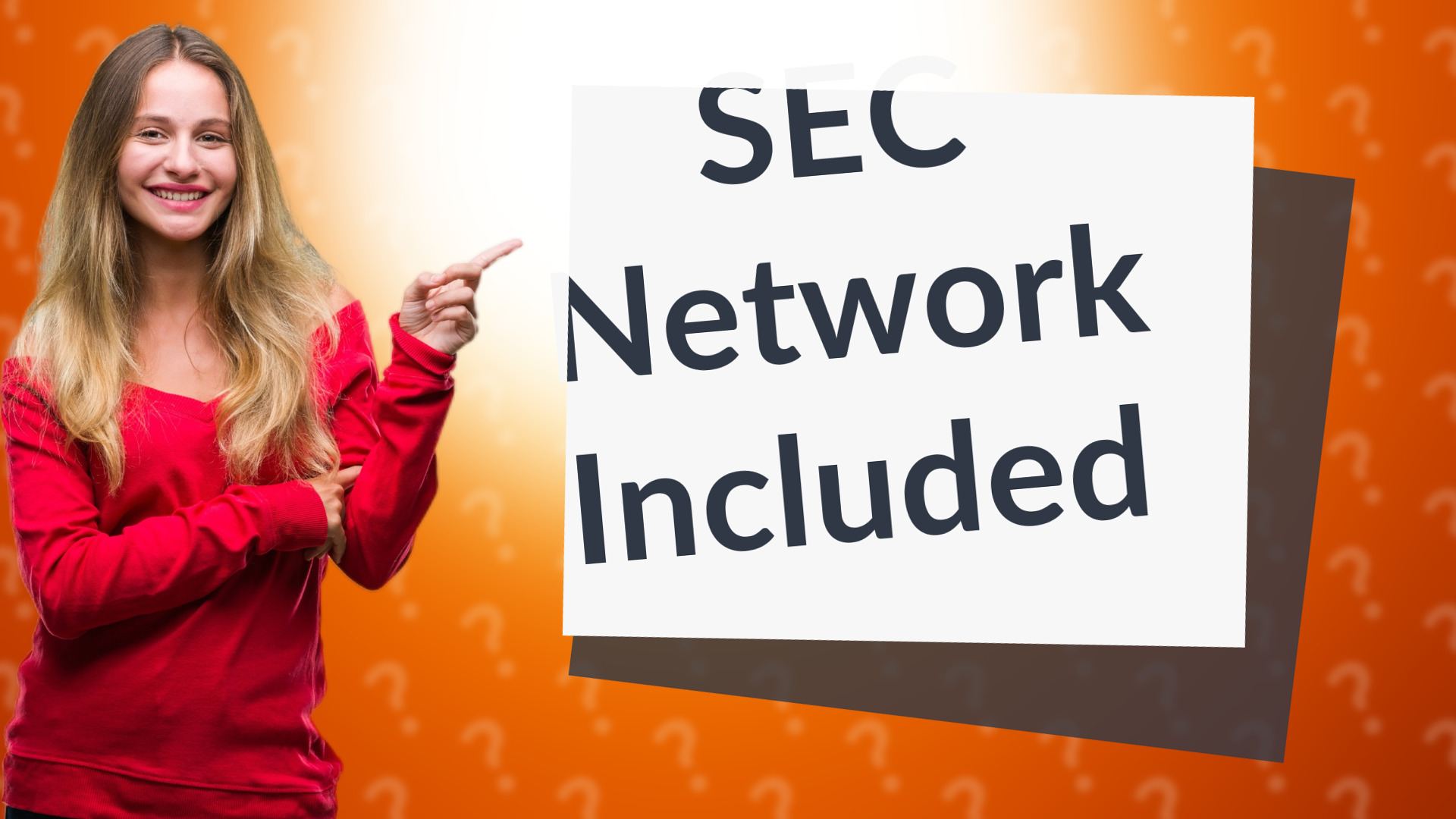 SEC Network Included