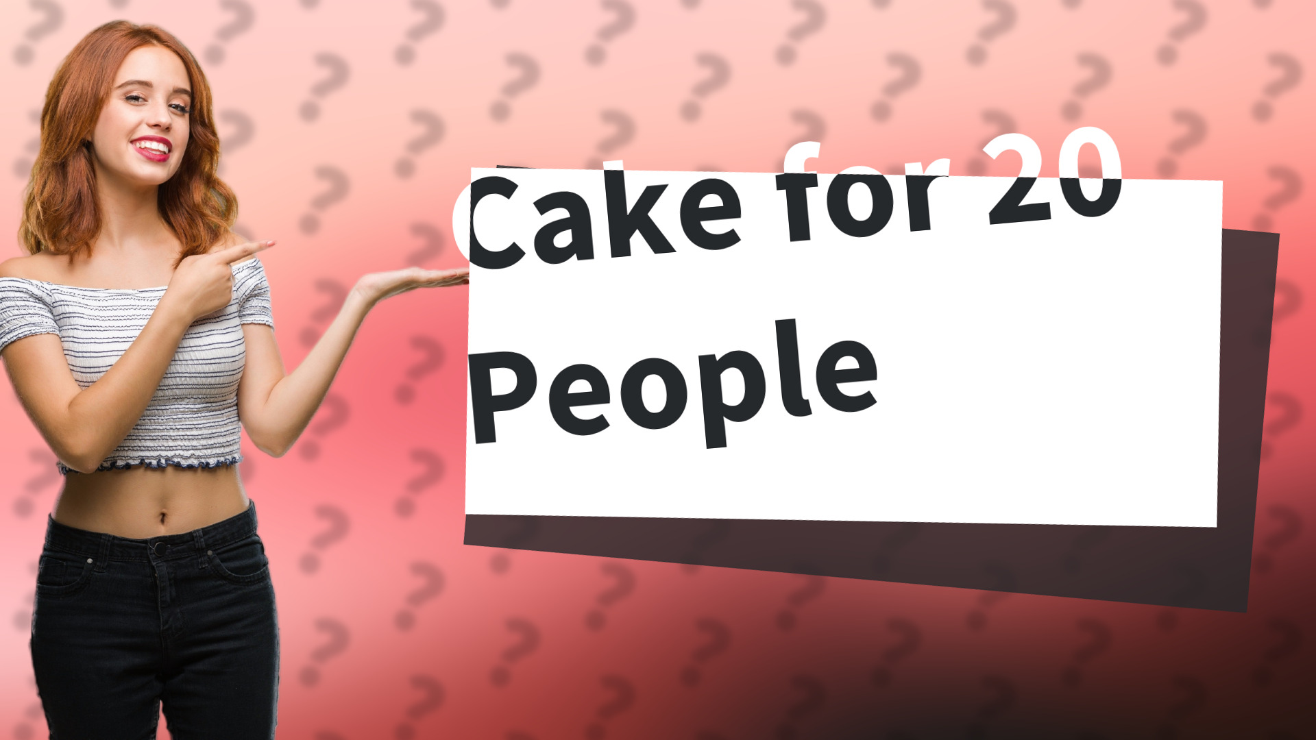 Cake for 20 People