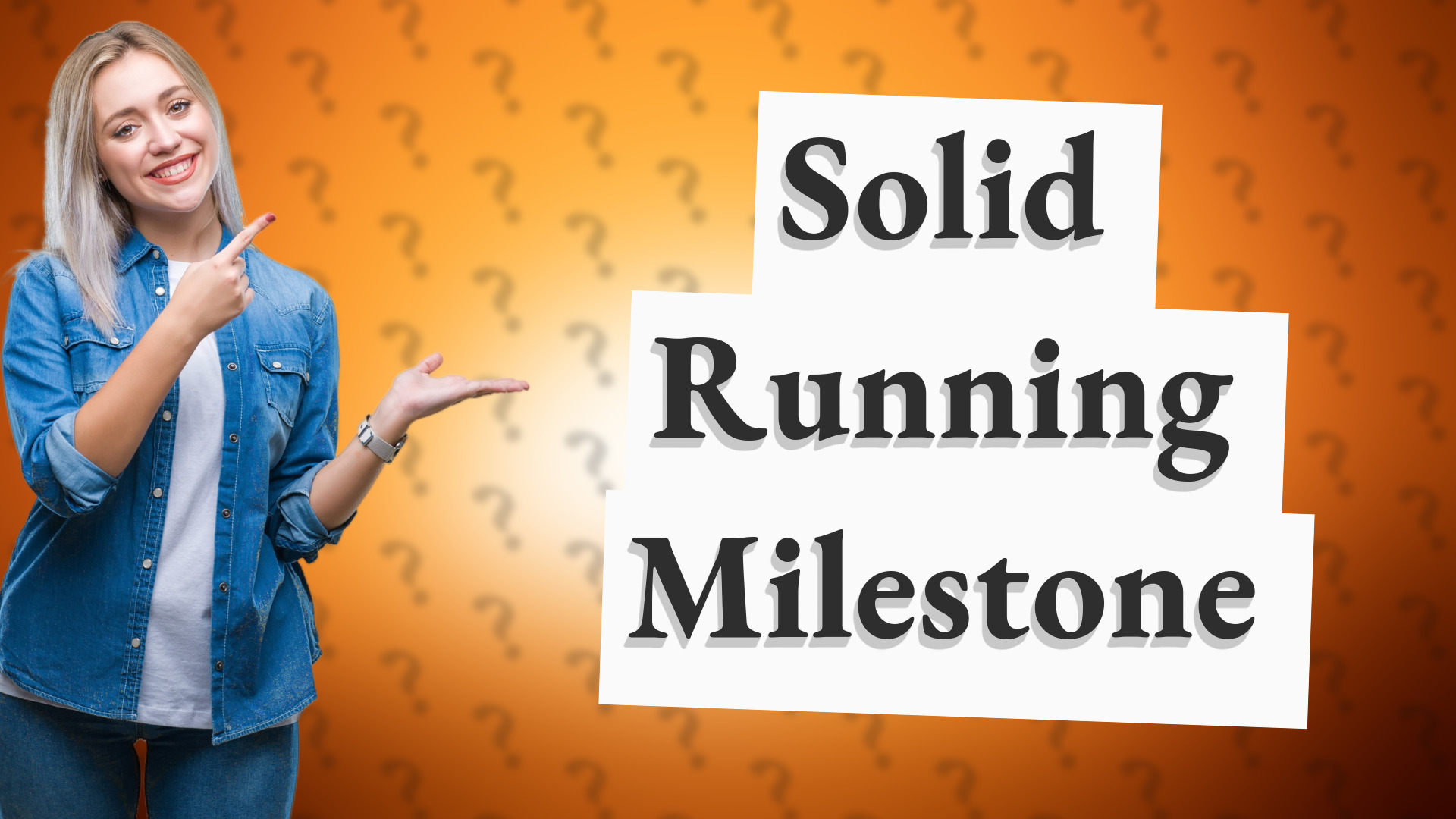 Solid Running Milestone