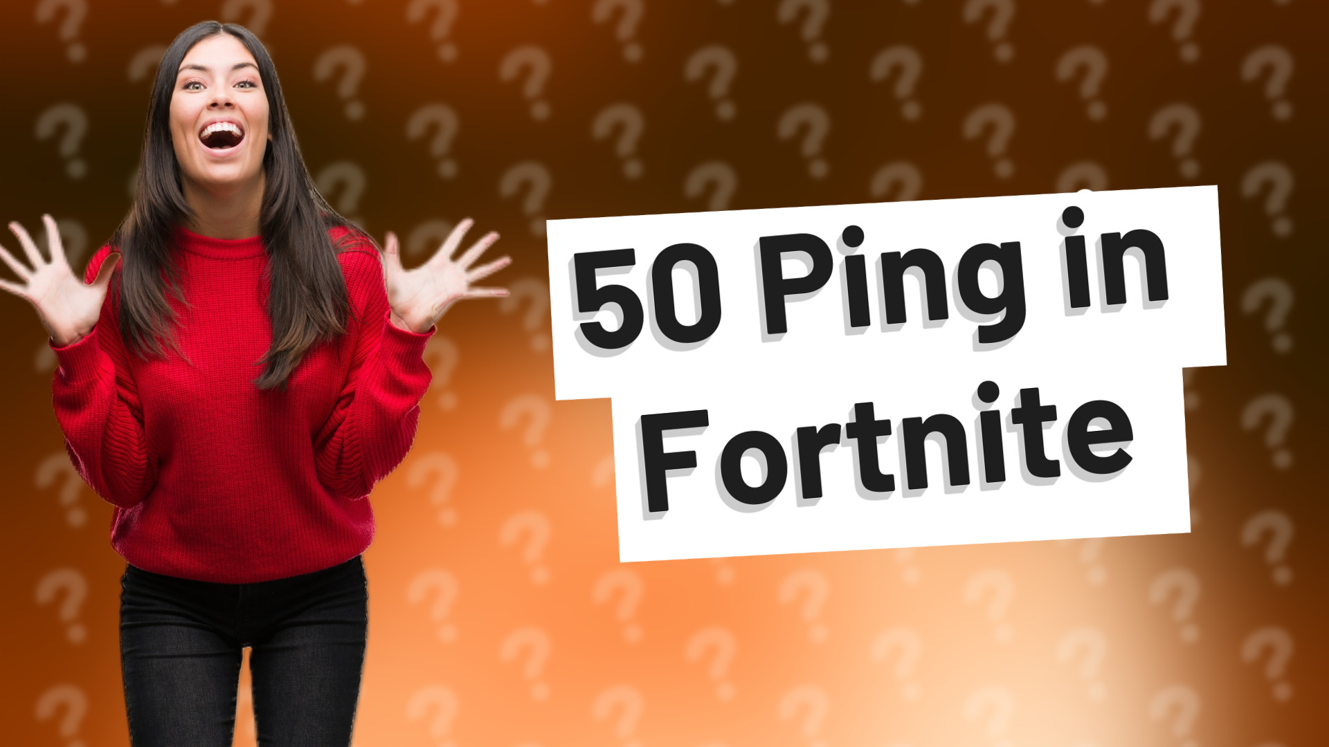 50 Ping in Fortnite