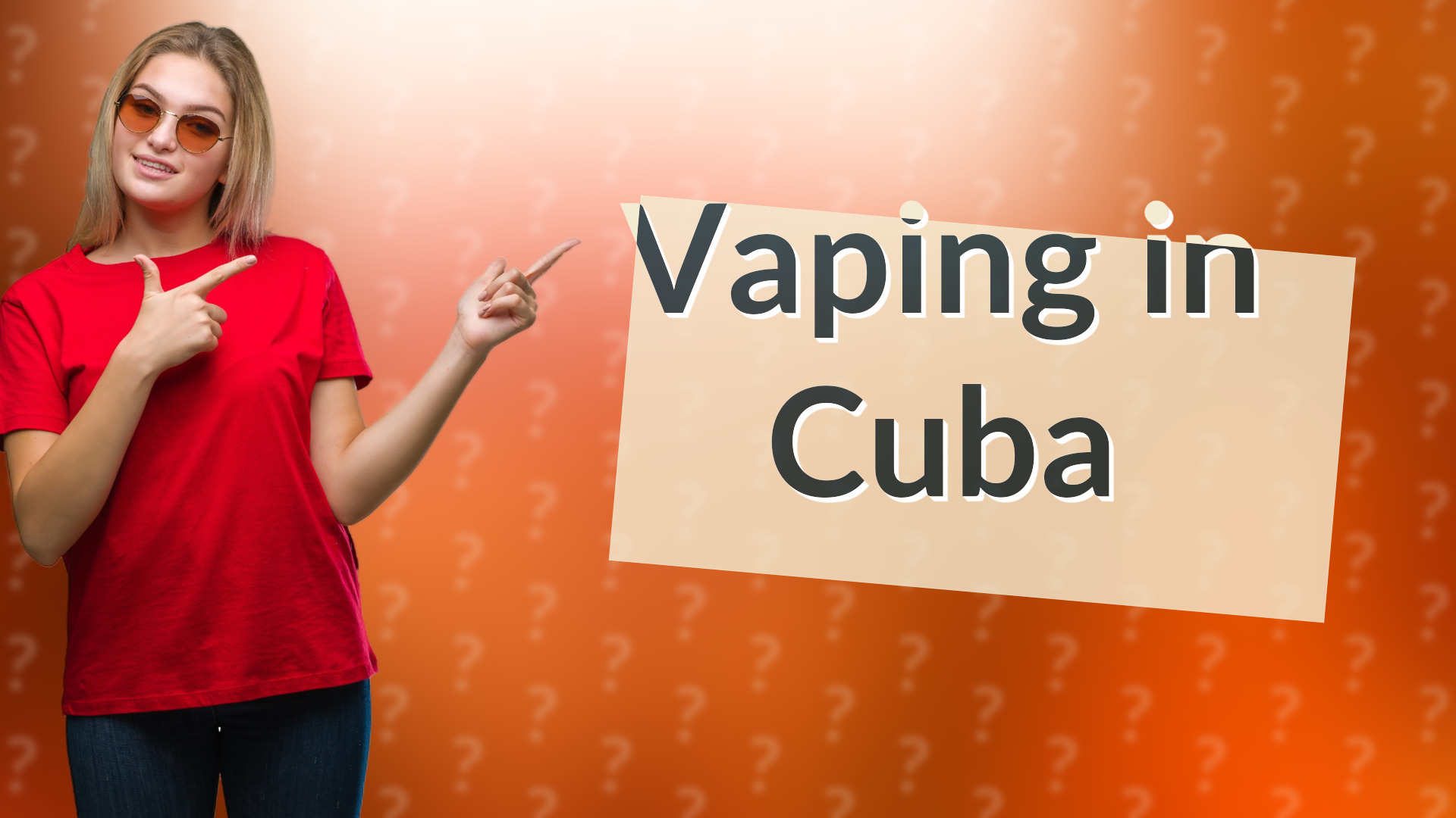 Vaping in Cuba