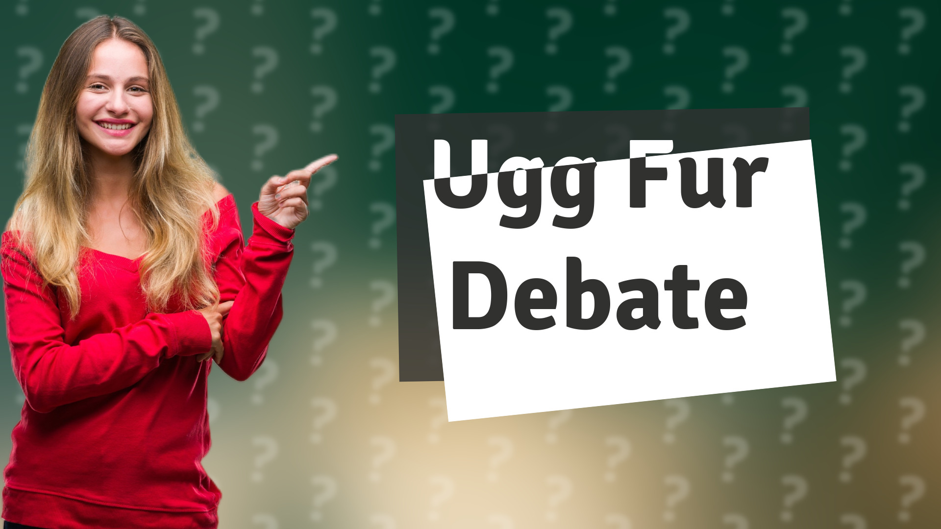 Ugg Fur Debate