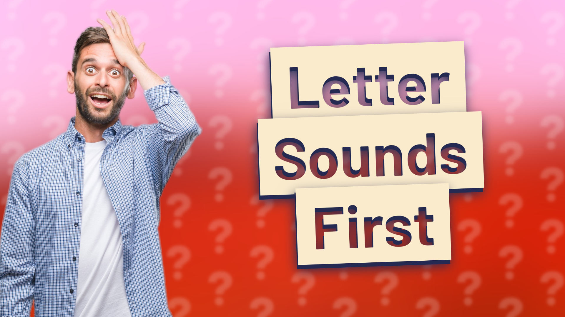 Letter Sounds First