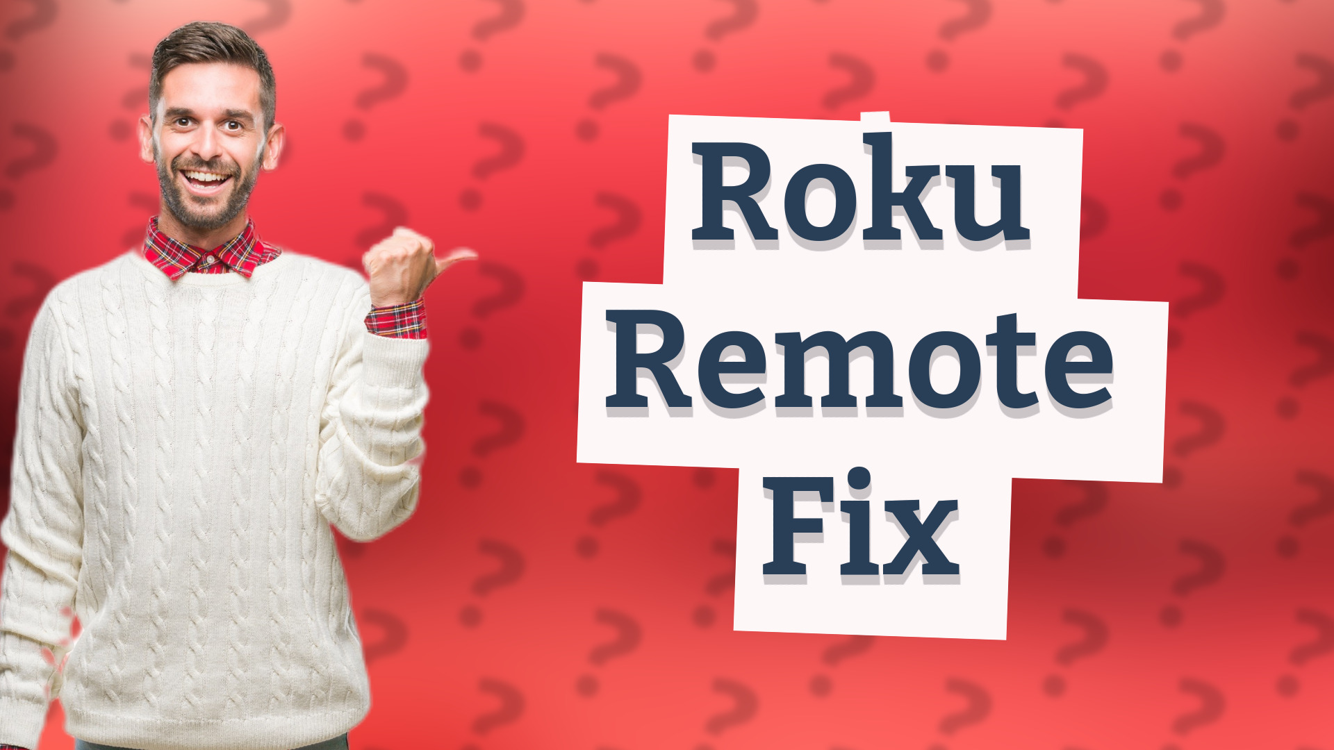 Roku Remote Fix