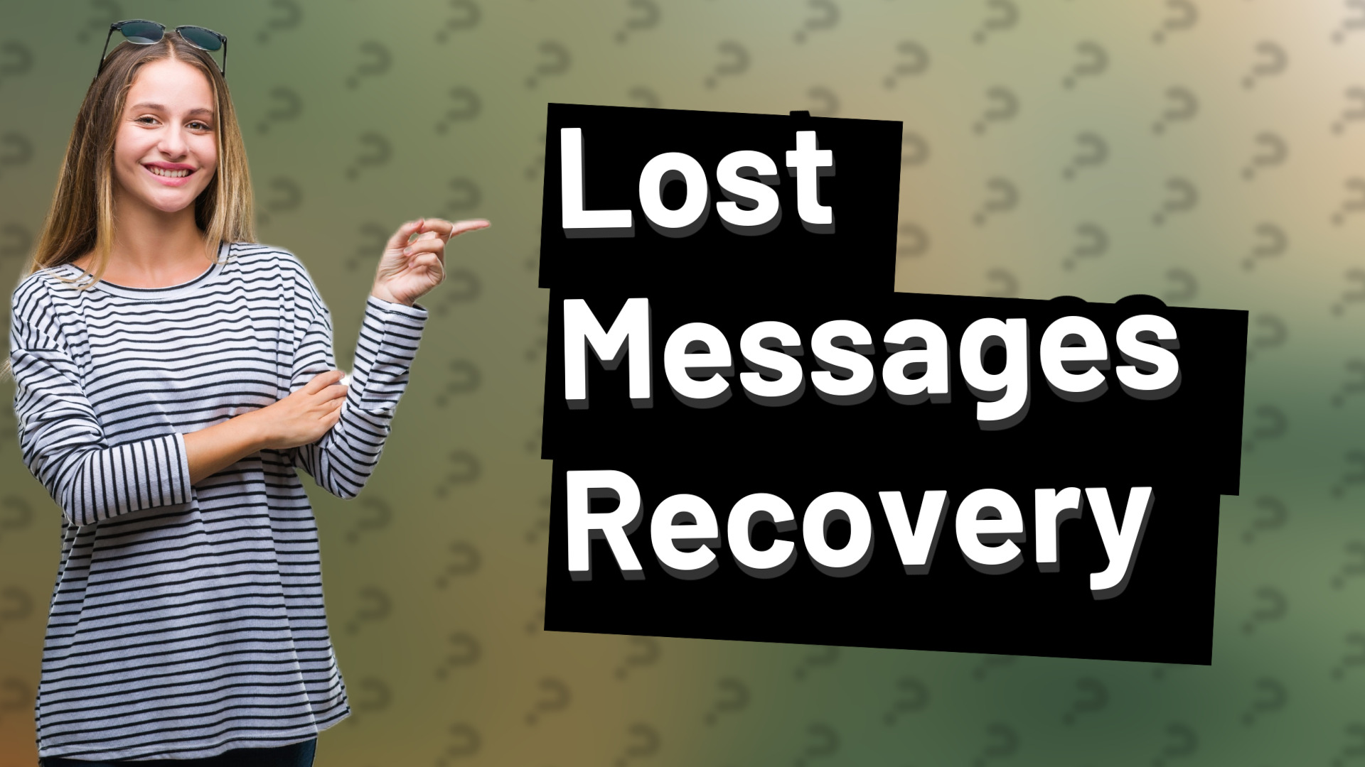 Lost Messages Recovery