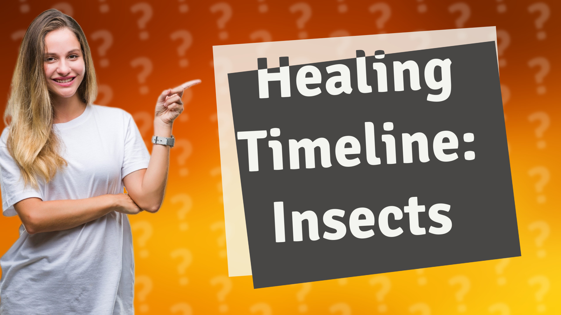 Healing Timeline: Insects