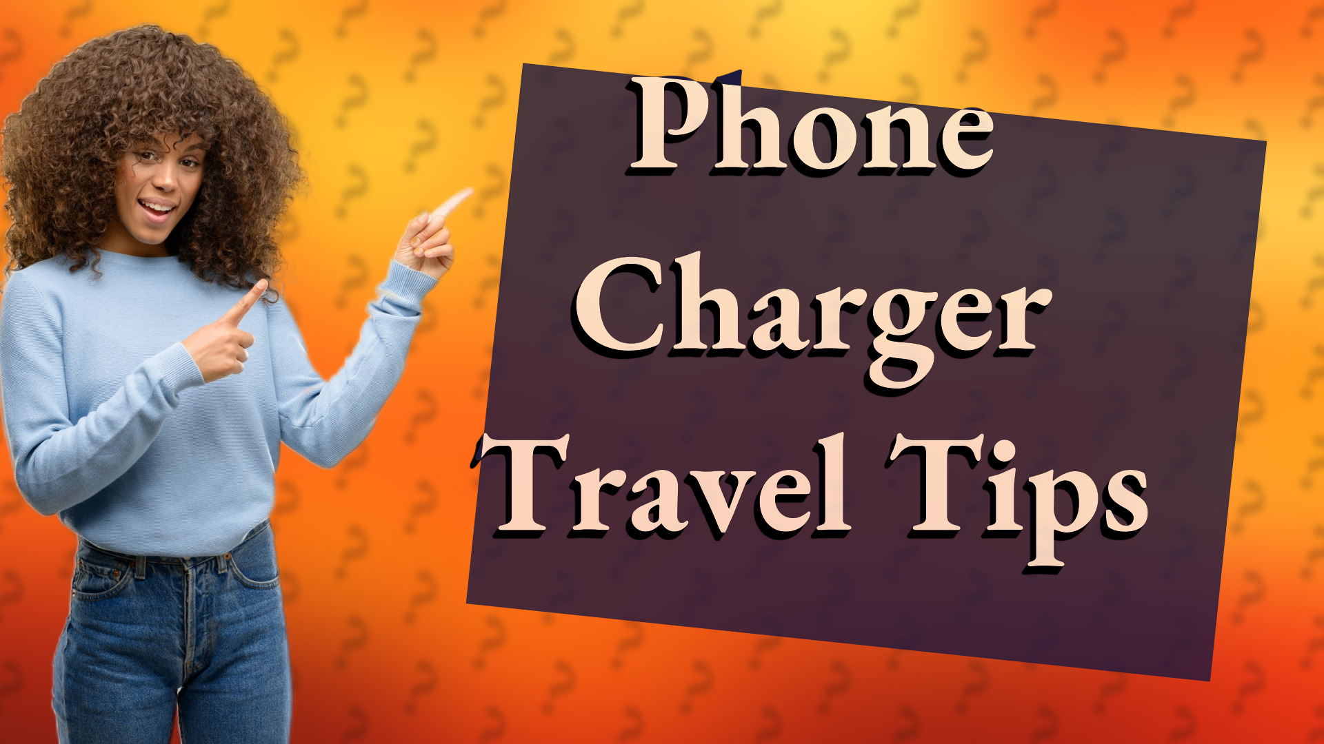 Phone Charger Travel Tips