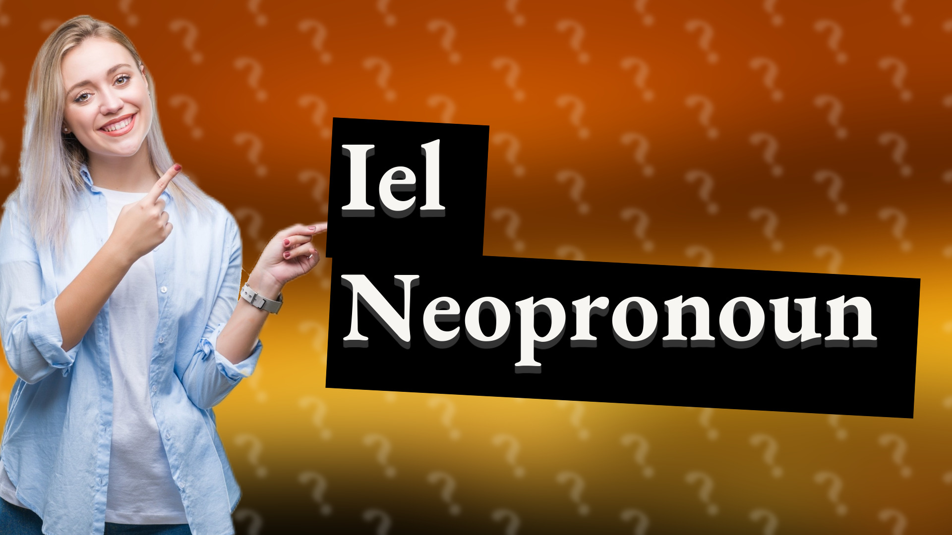 Iel Neopronoun