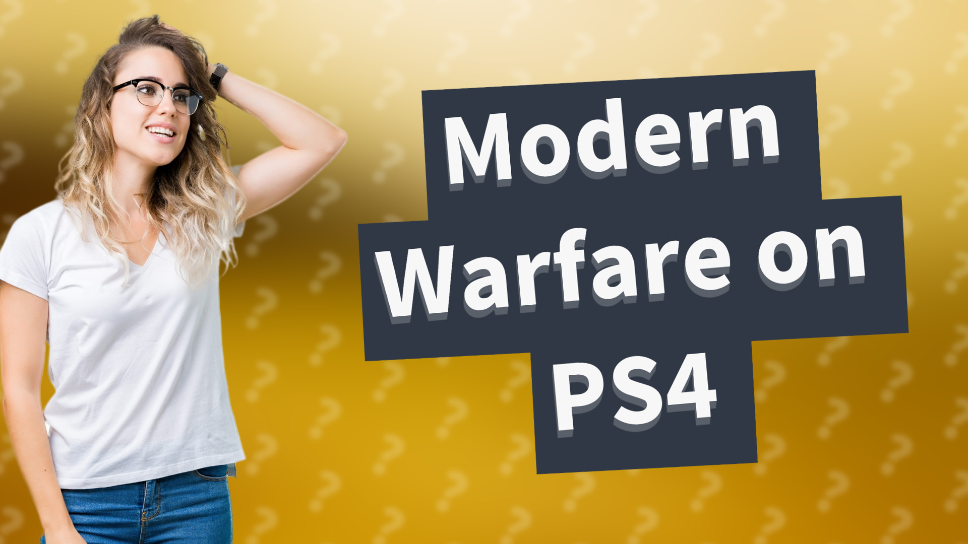 Modern Warfare on PS4