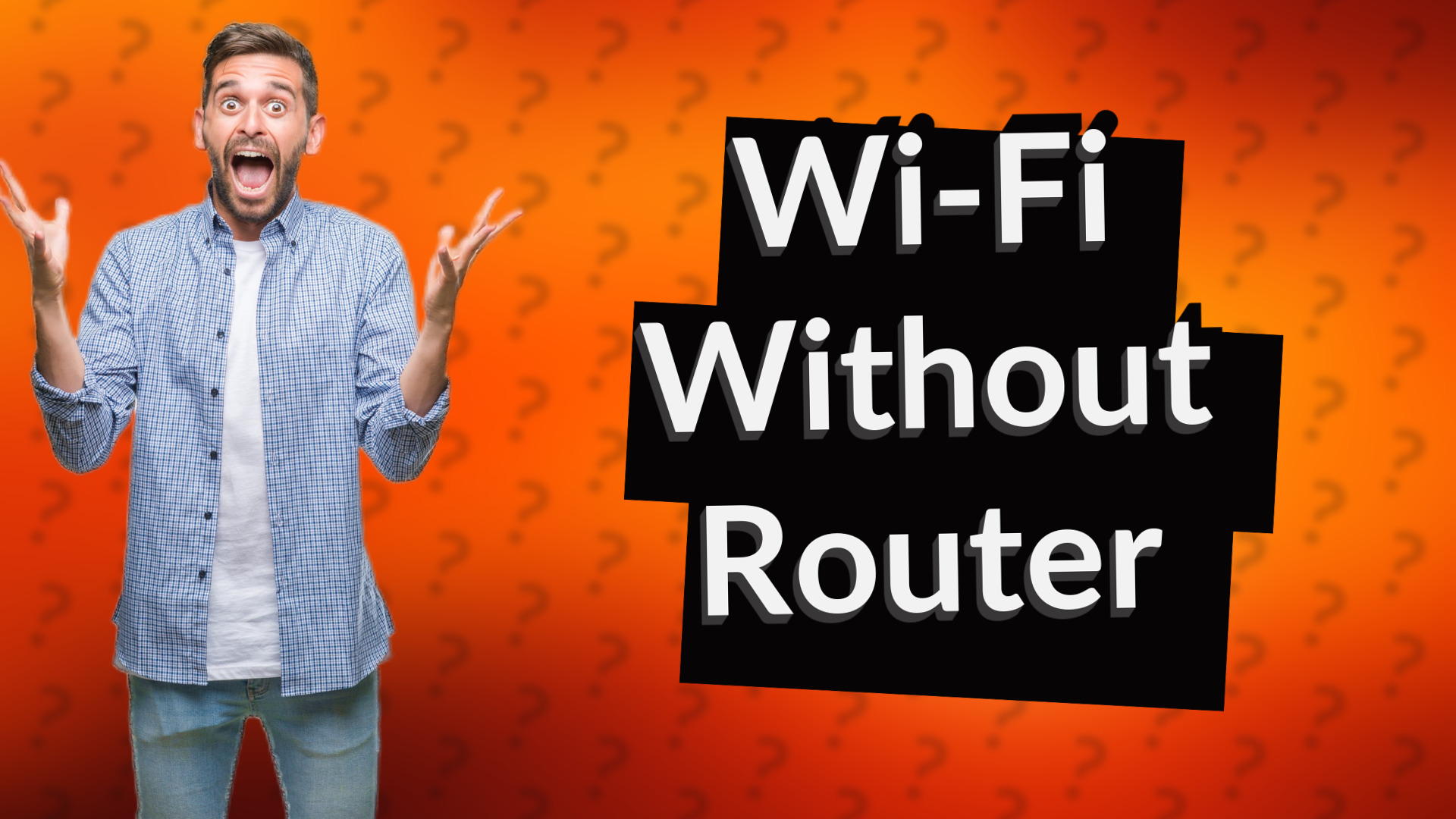 Wi-Fi Without Router