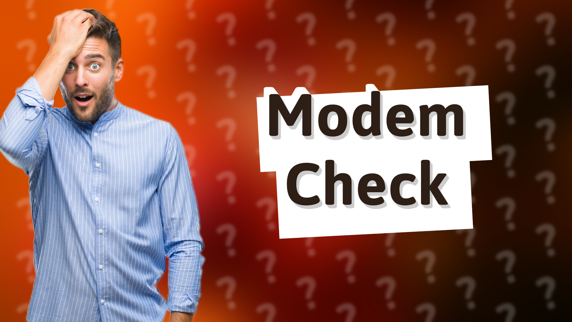 Modem Check