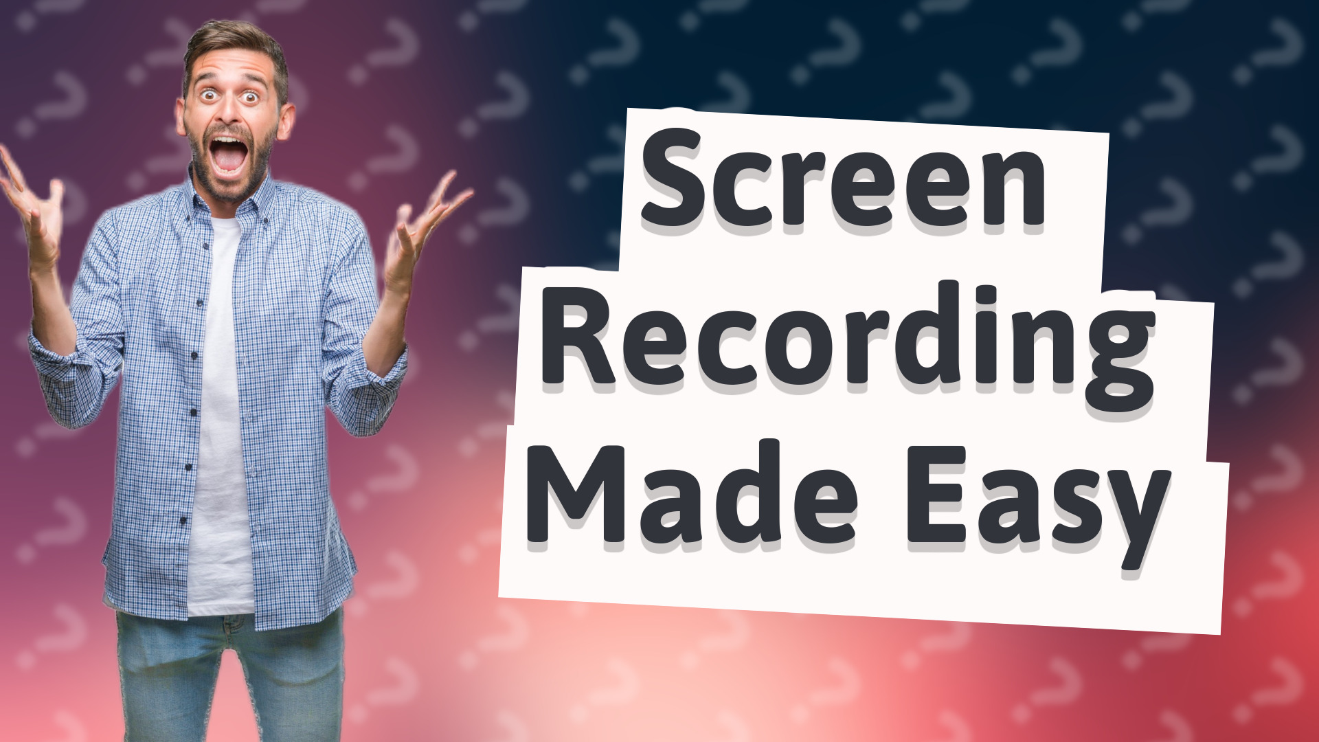 Screen Recording Made Easy