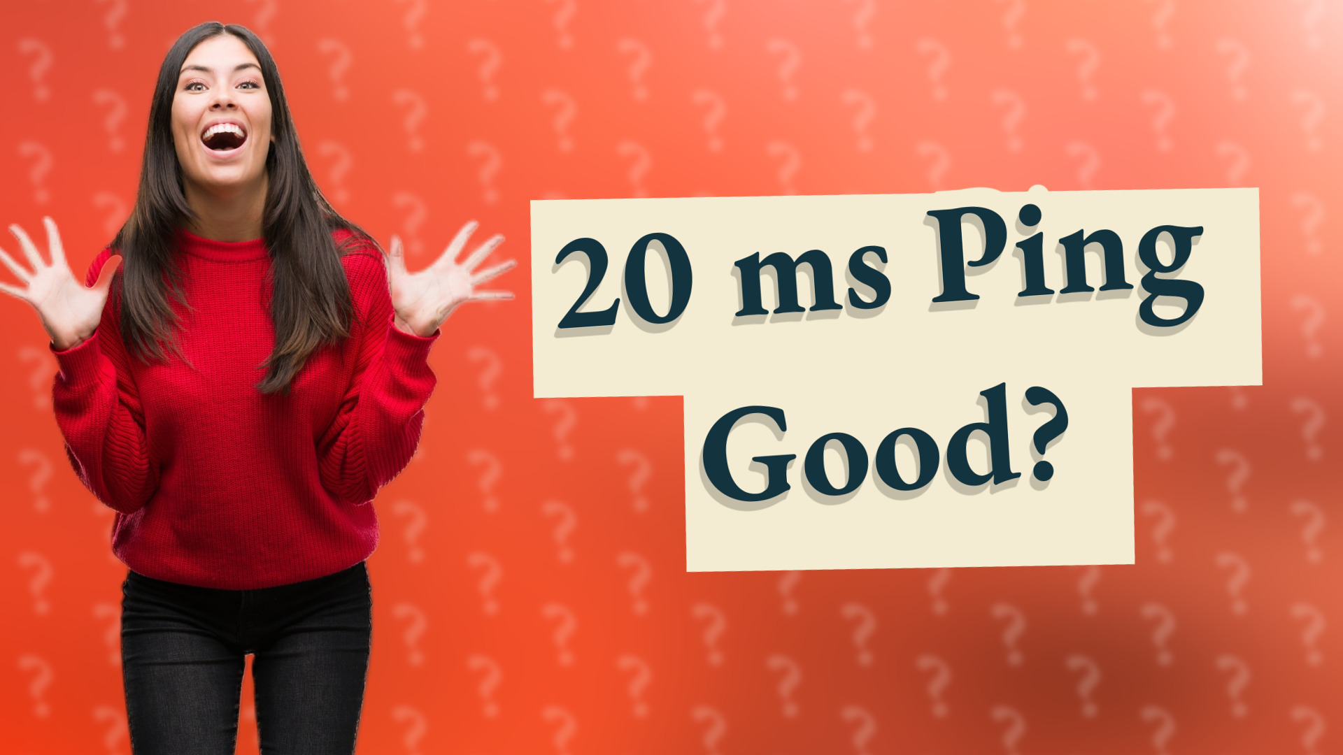 20 ms Ping Good?