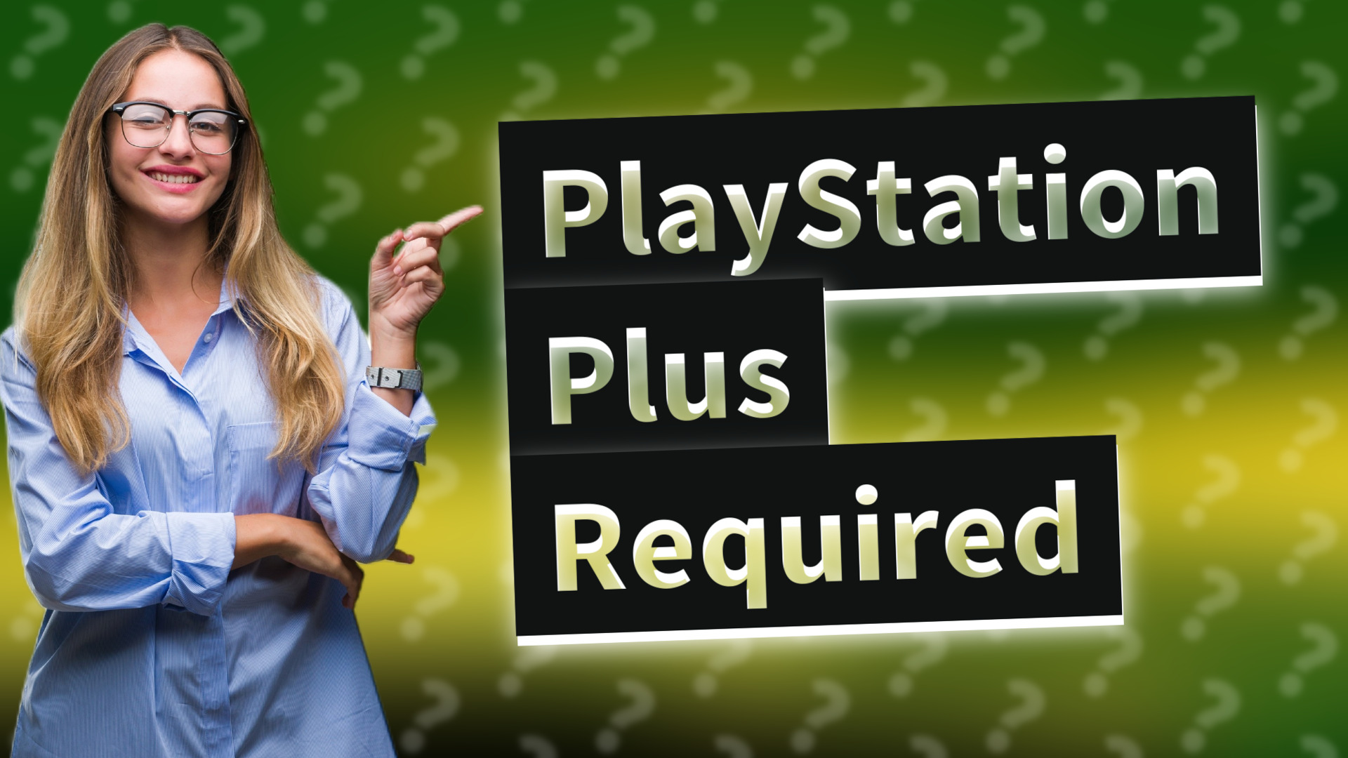 PlayStation Plus Required
