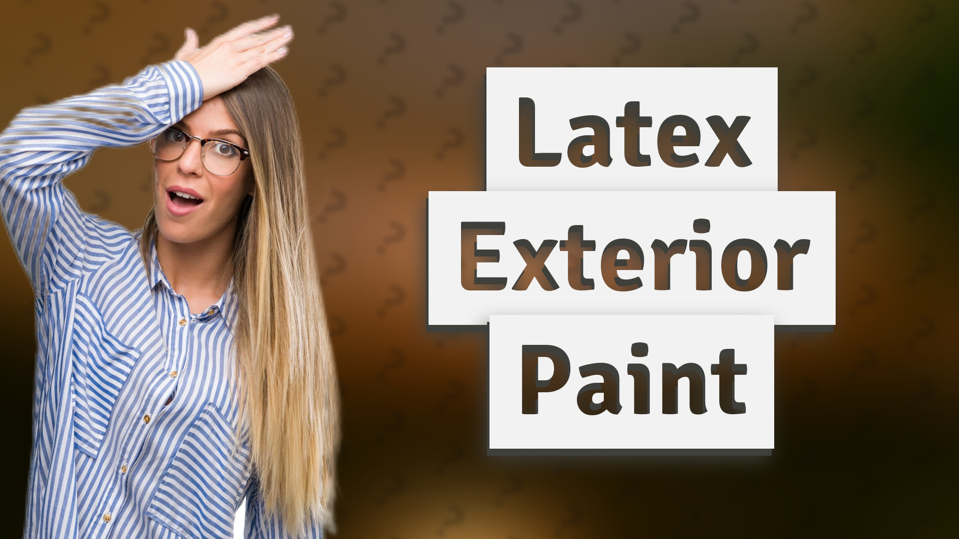 Latex Exterior Paint