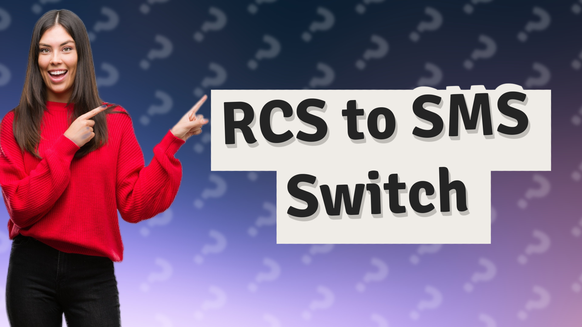 RCS to SMS Switch