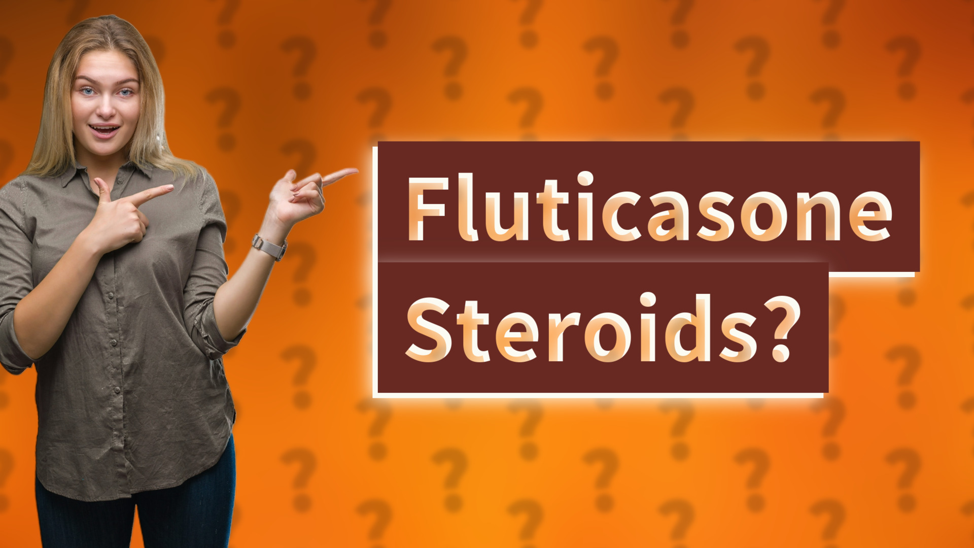 Fluticasone Steroids?
