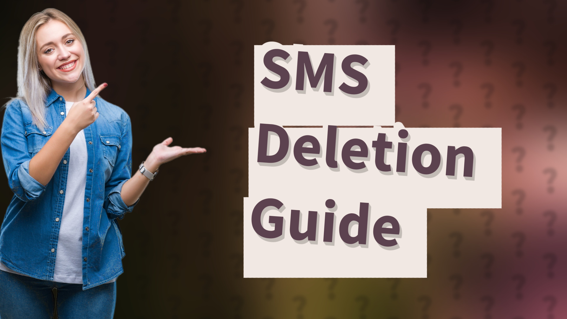 SMS Deletion Guide