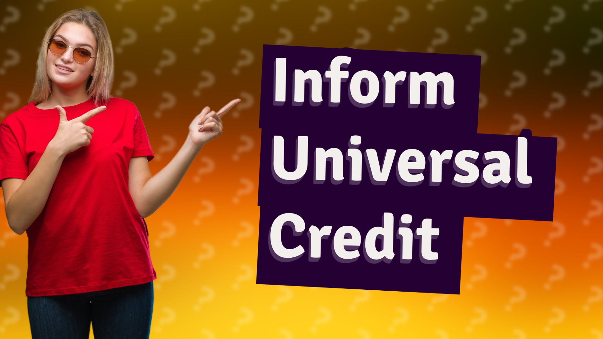 Inform Universal Credit