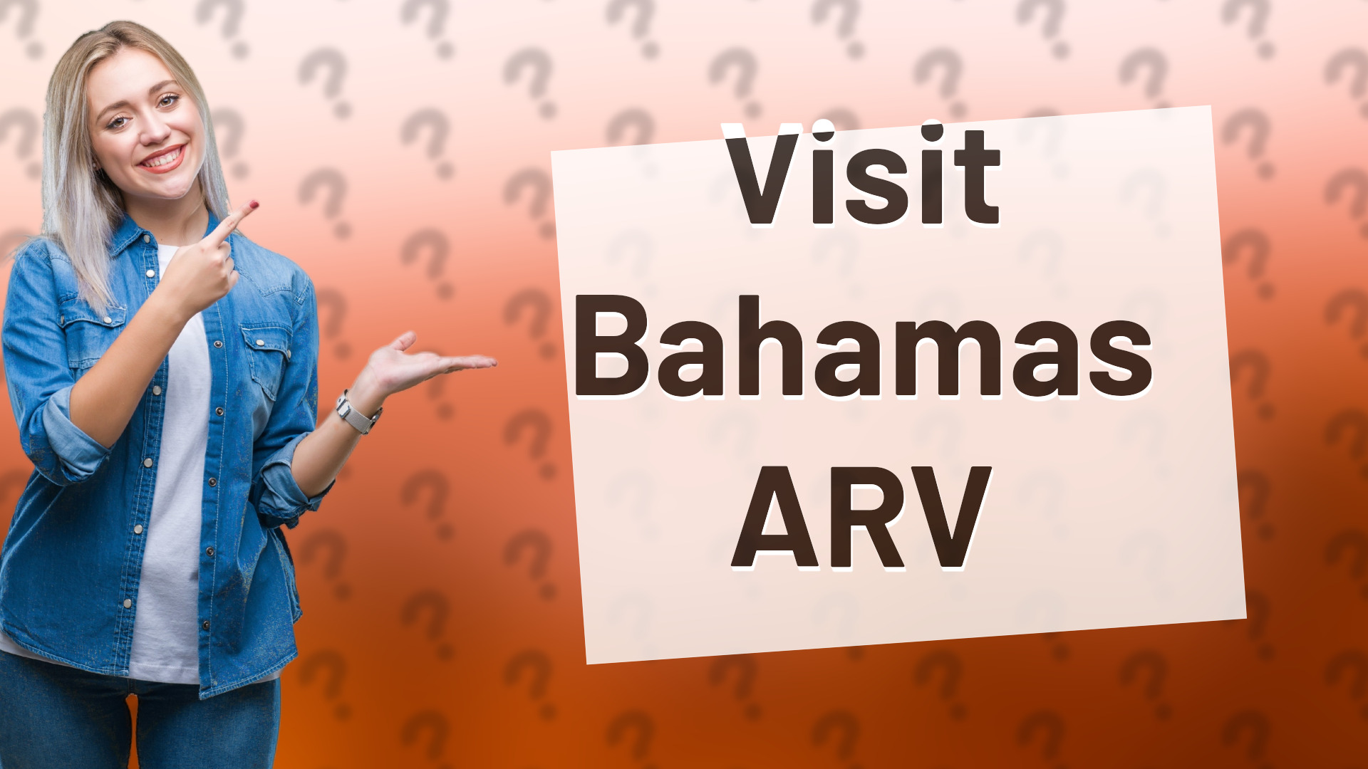Visit Bahamas ARV