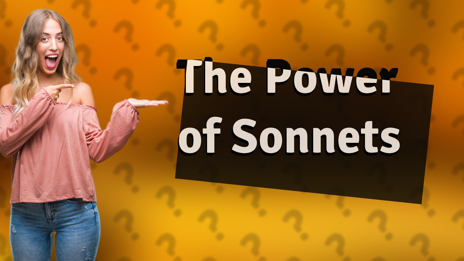 The Power of Sonnets