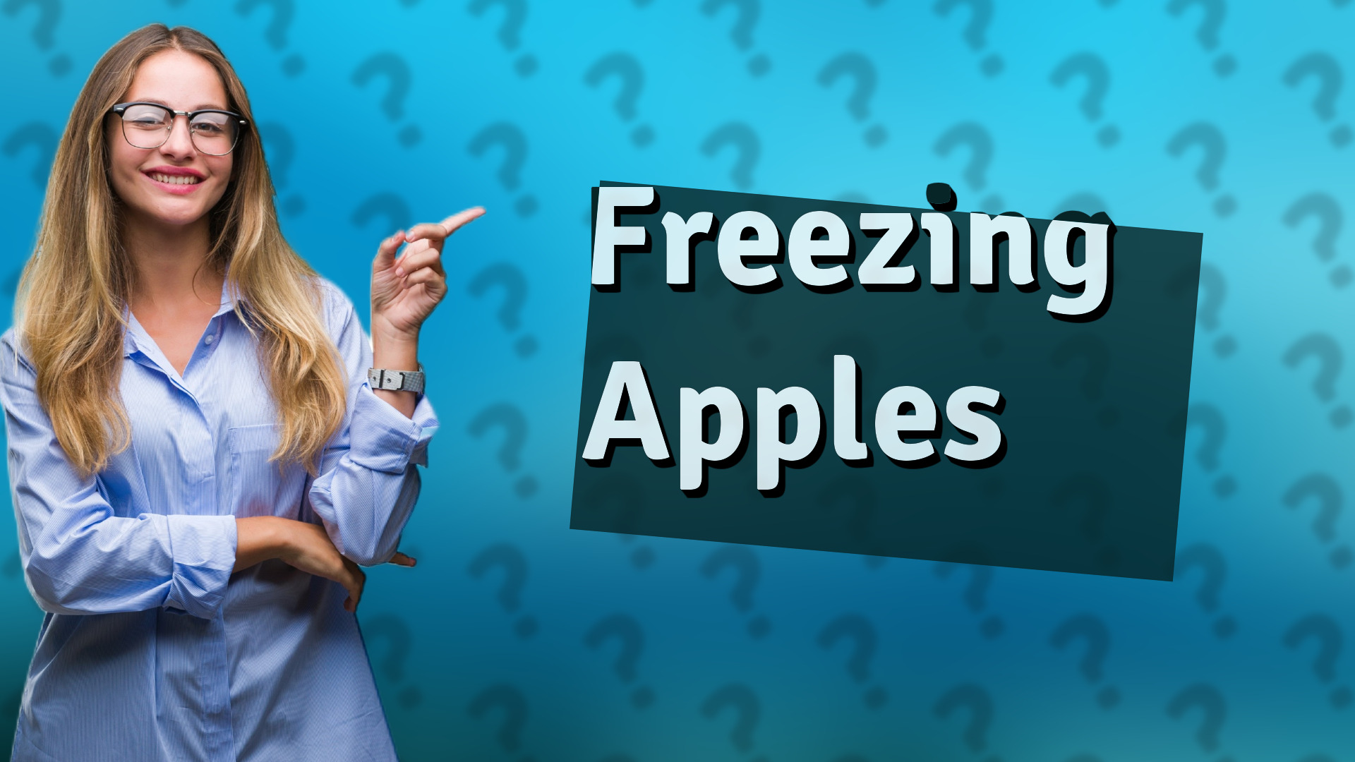 Freezing Apples
