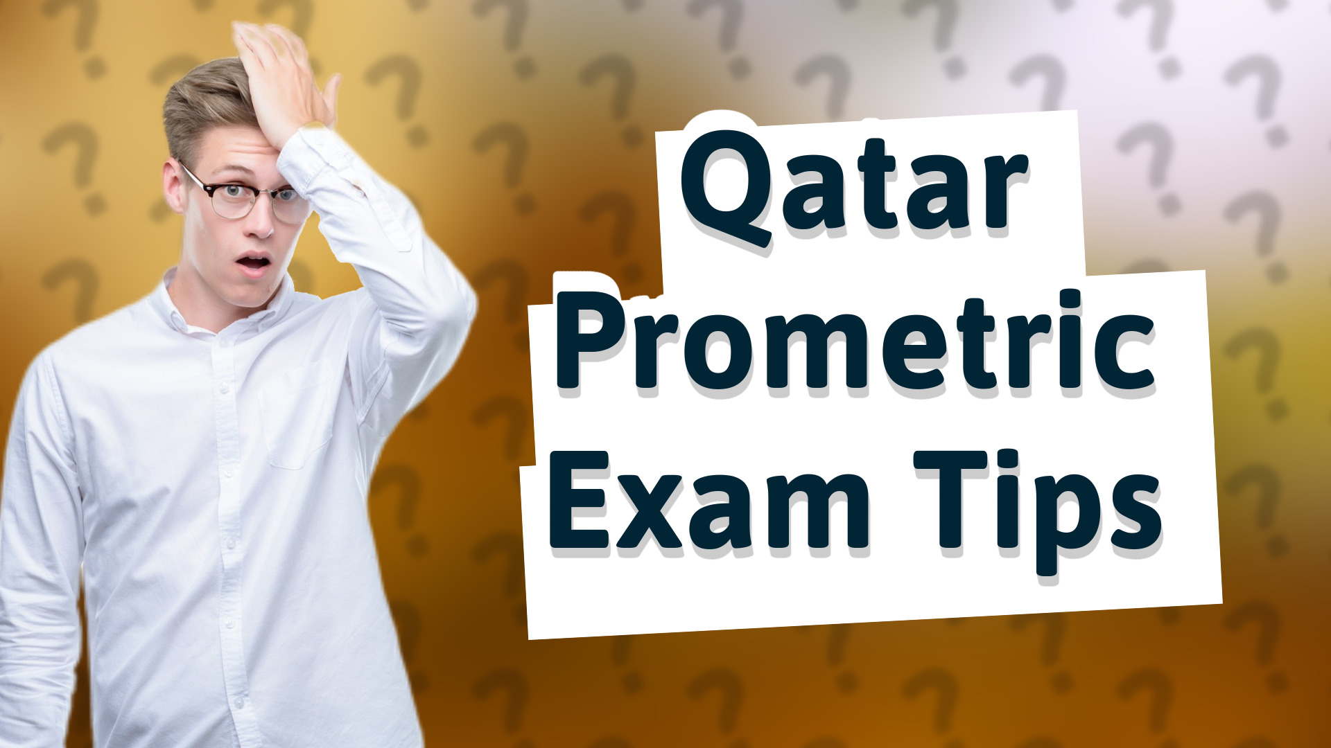 Qatar Prometric Exam Tips