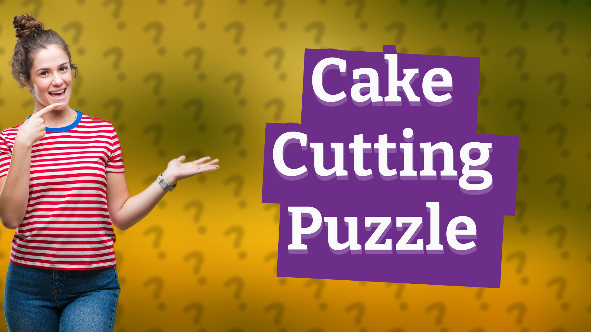 Cake Cutting Puzzle