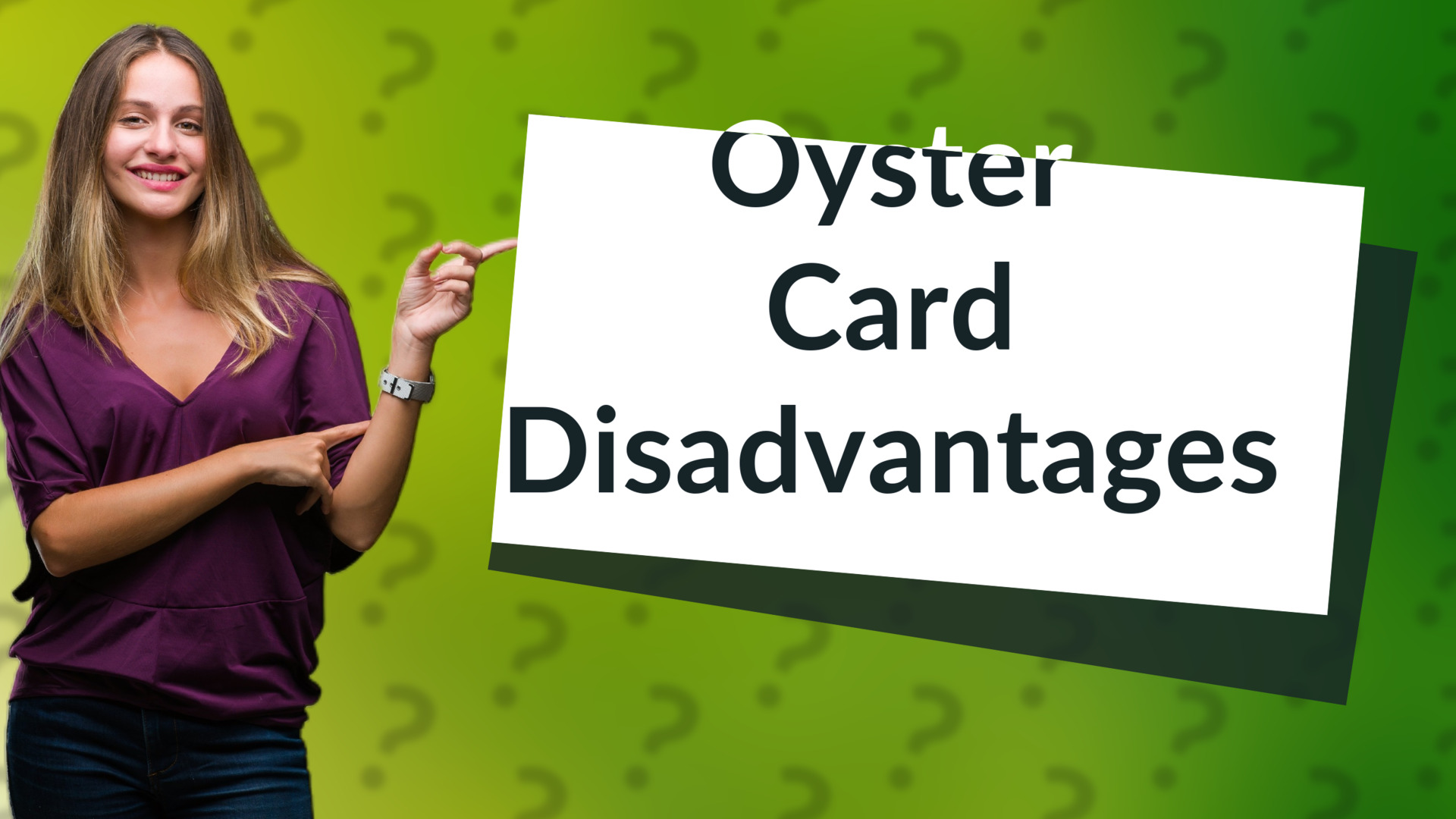 Oyster Card Disadvantages