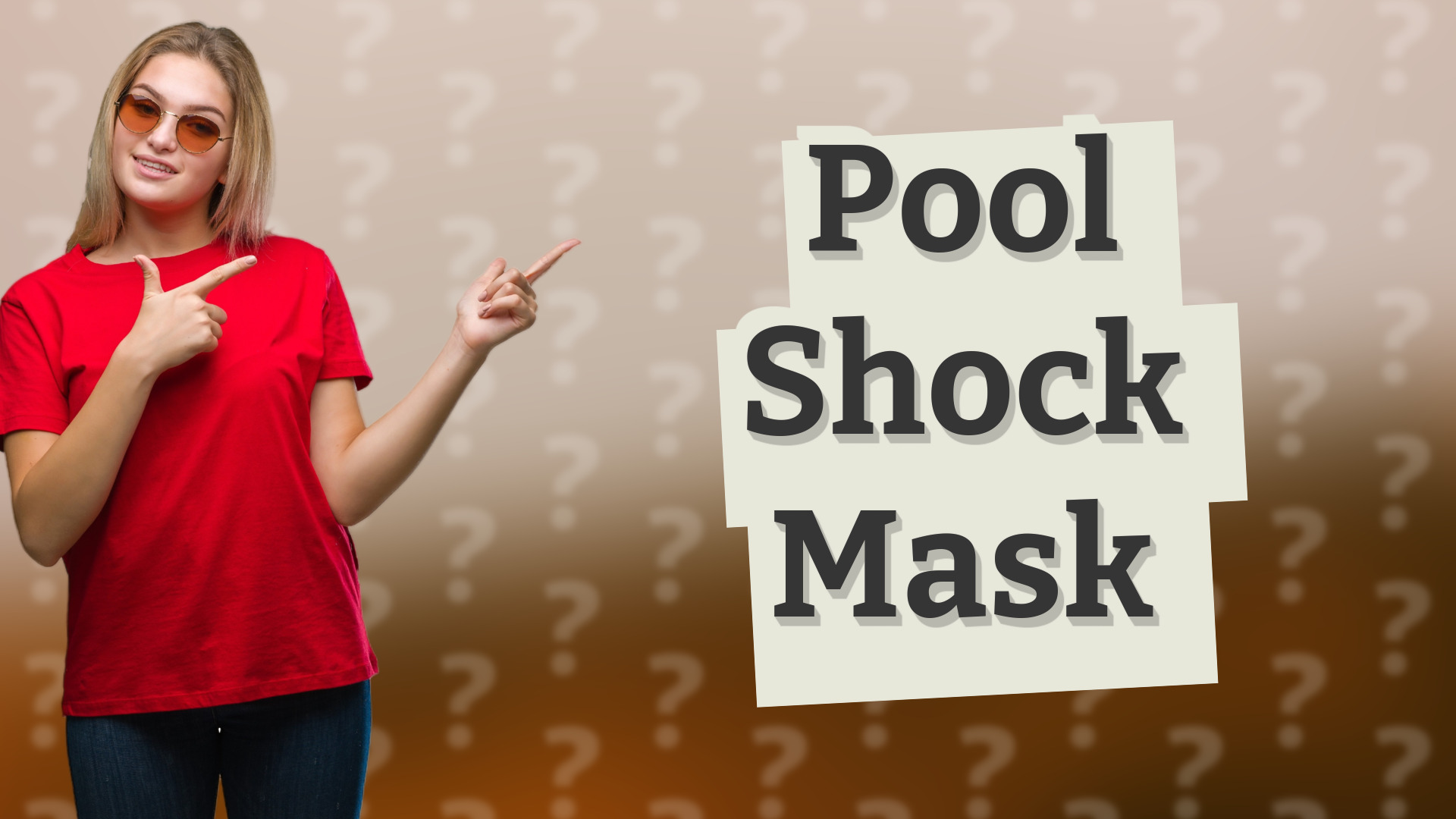 Pool Shock Mask