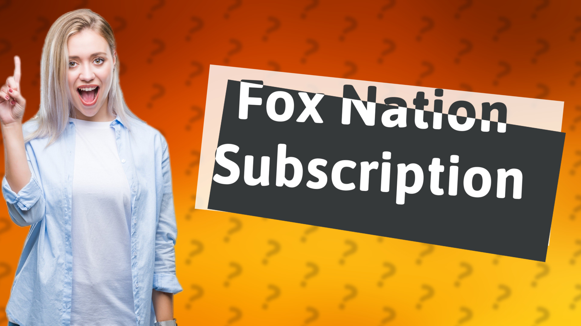 Fox Nation Subscription
