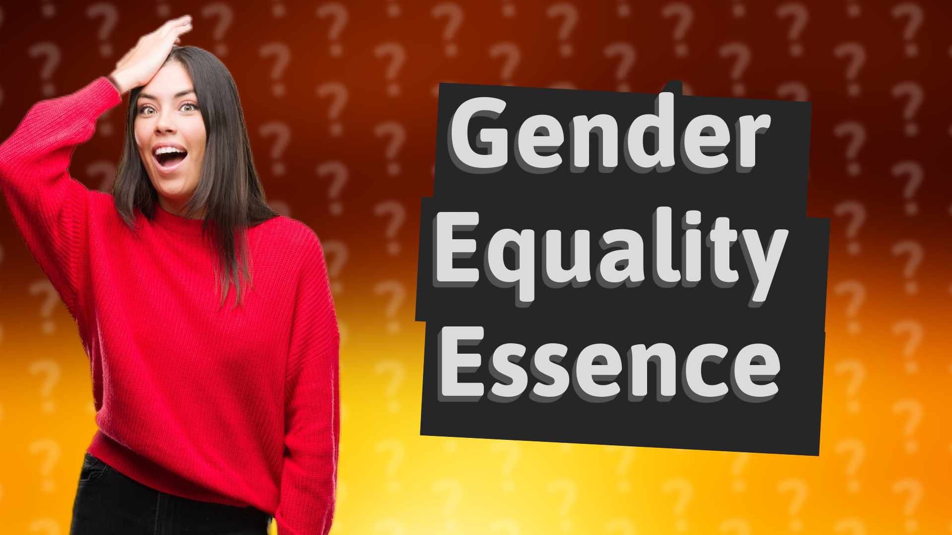 Gender Equality Essence