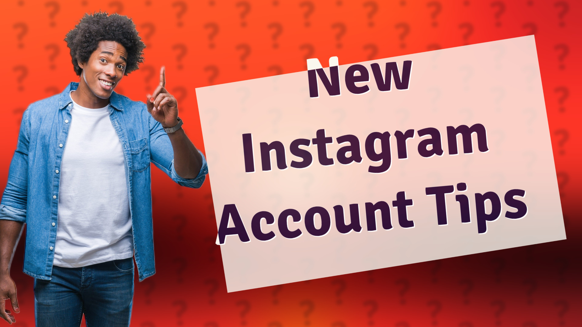New Instagram Account Tips