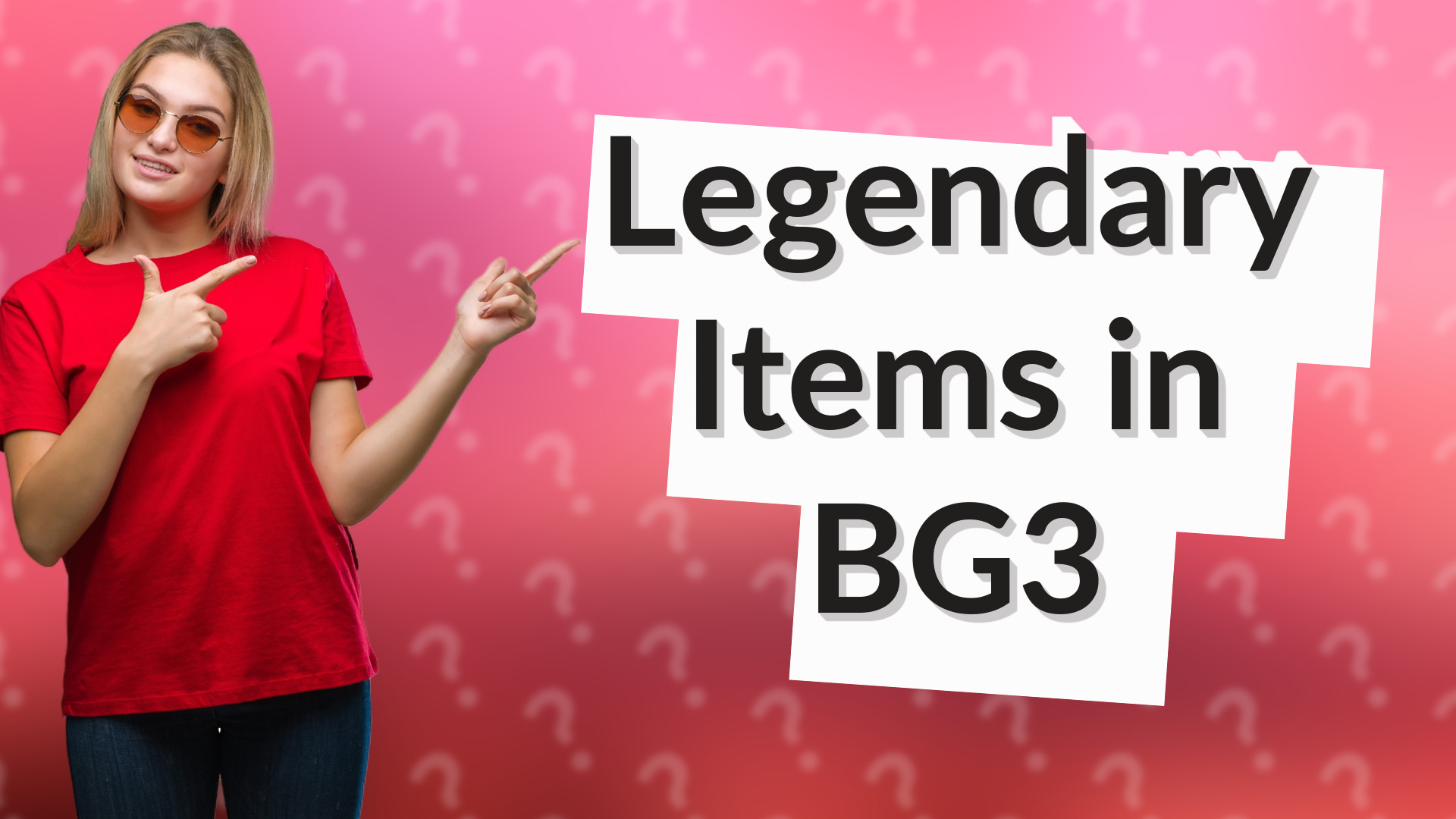 Legendary Items in BG3