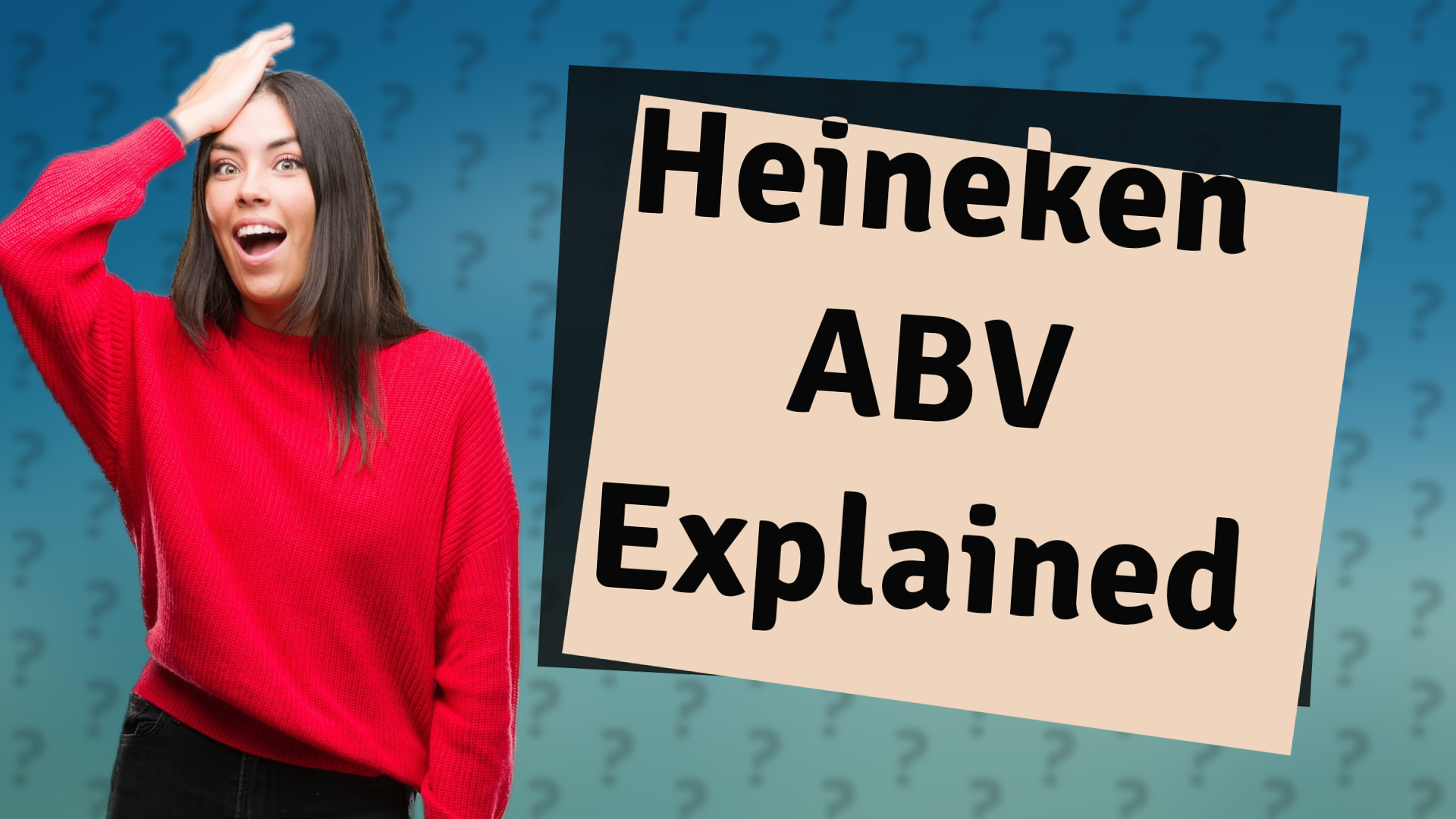 Heineken ABV Explained