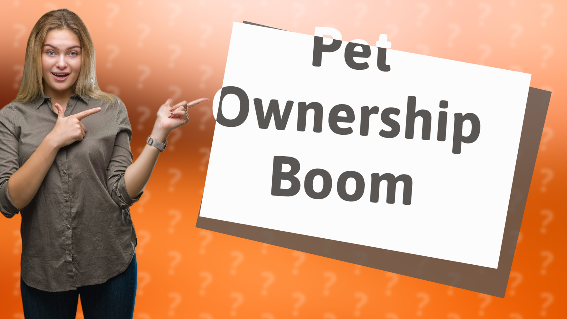 Pet Ownership Boom