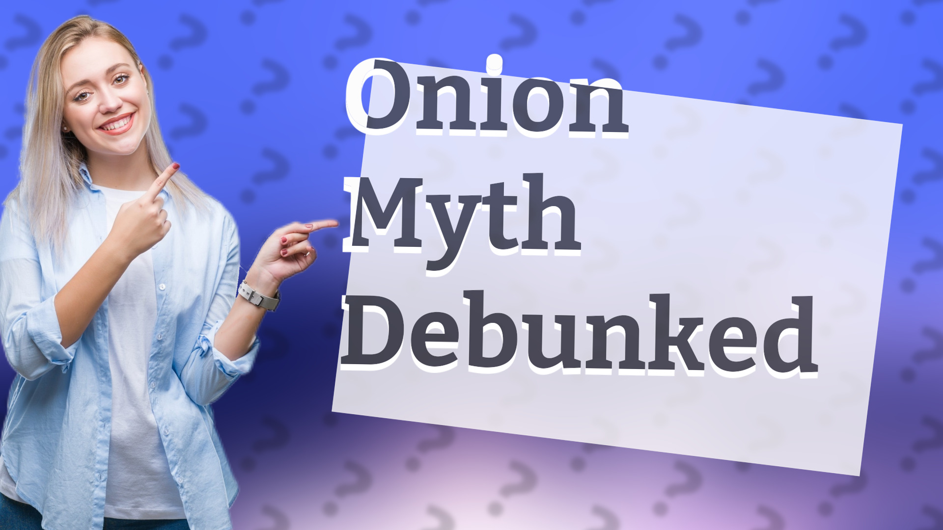 Onion Myth Debunked