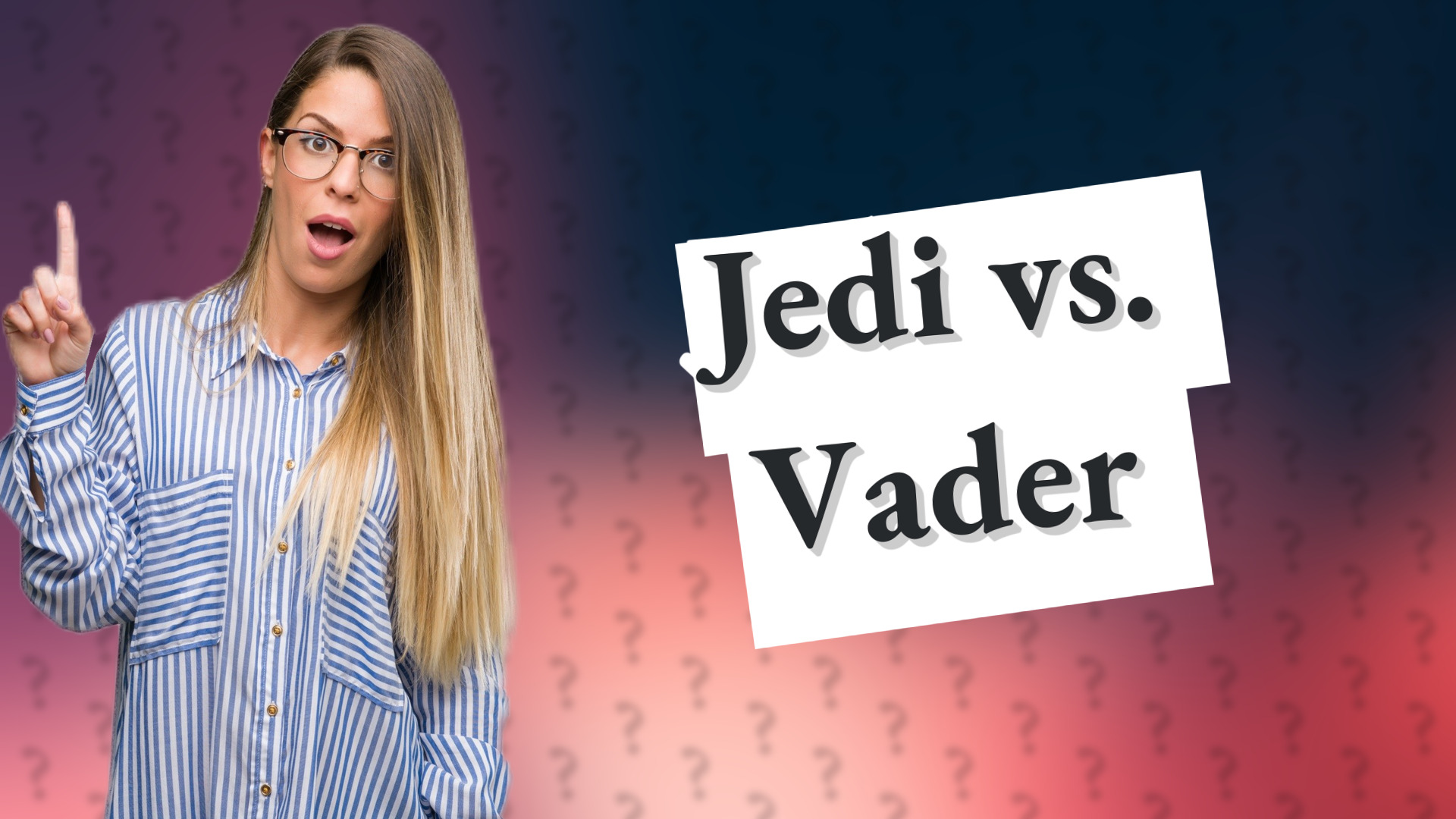 Jedi vs. Vader