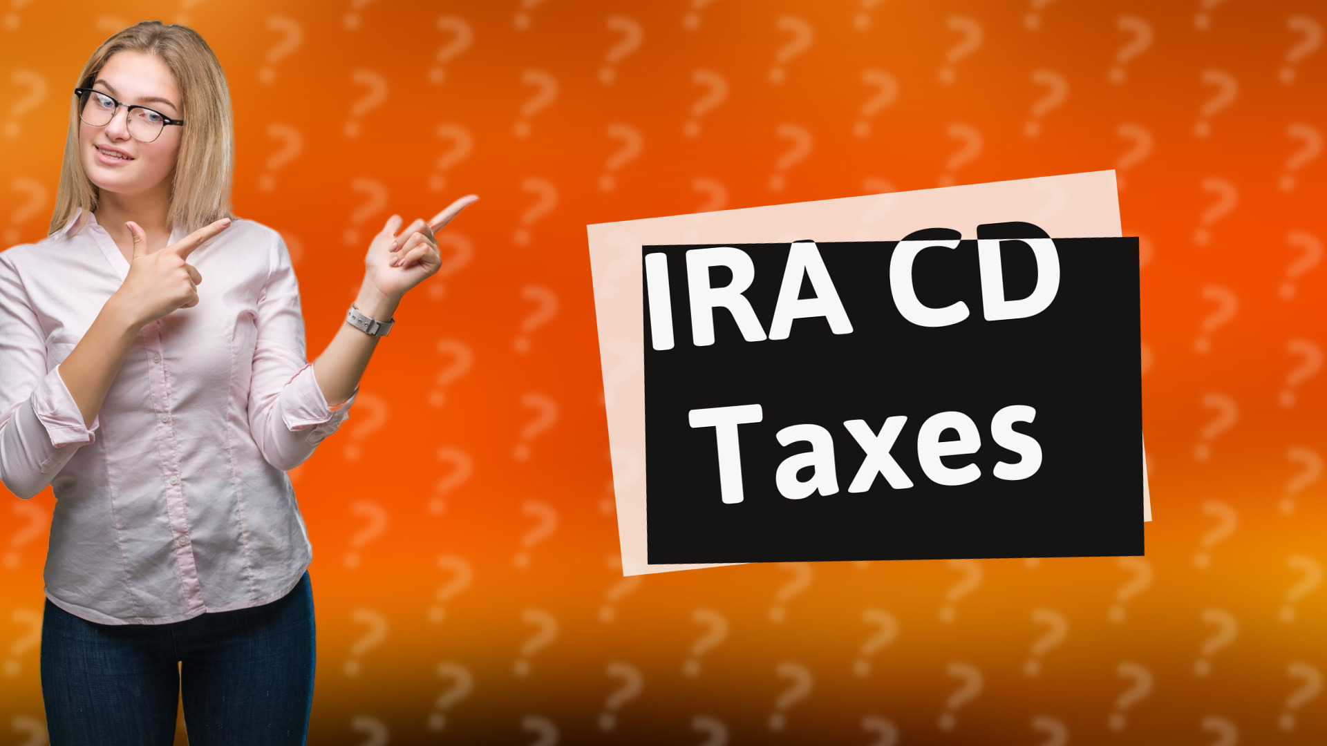 IRA CD Taxes