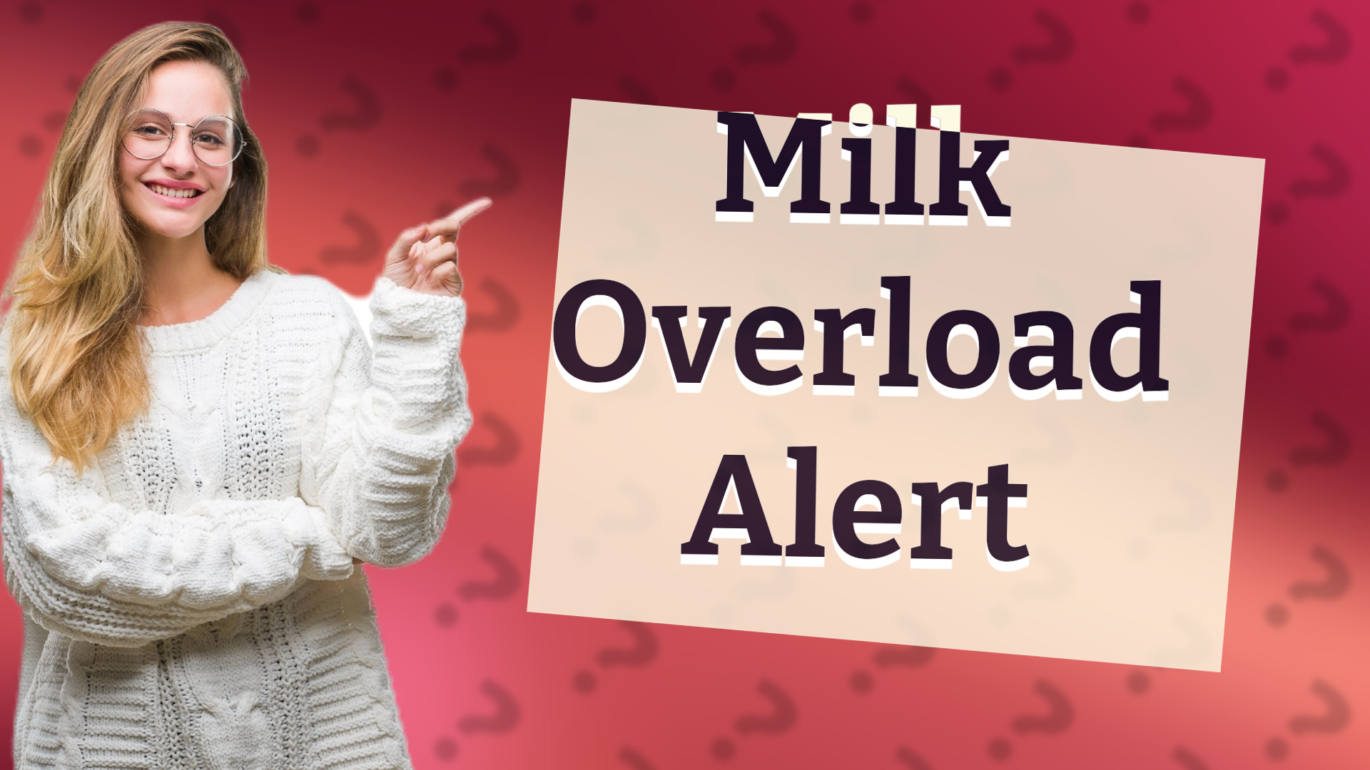 Milk Overload Alert