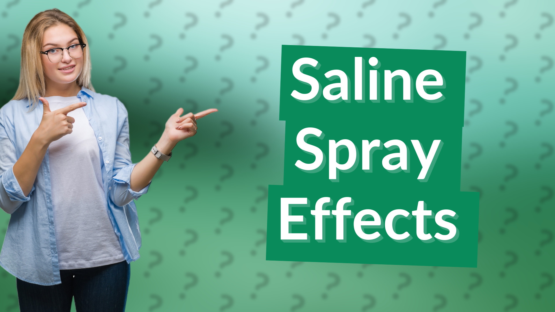 Saline Spray Effects