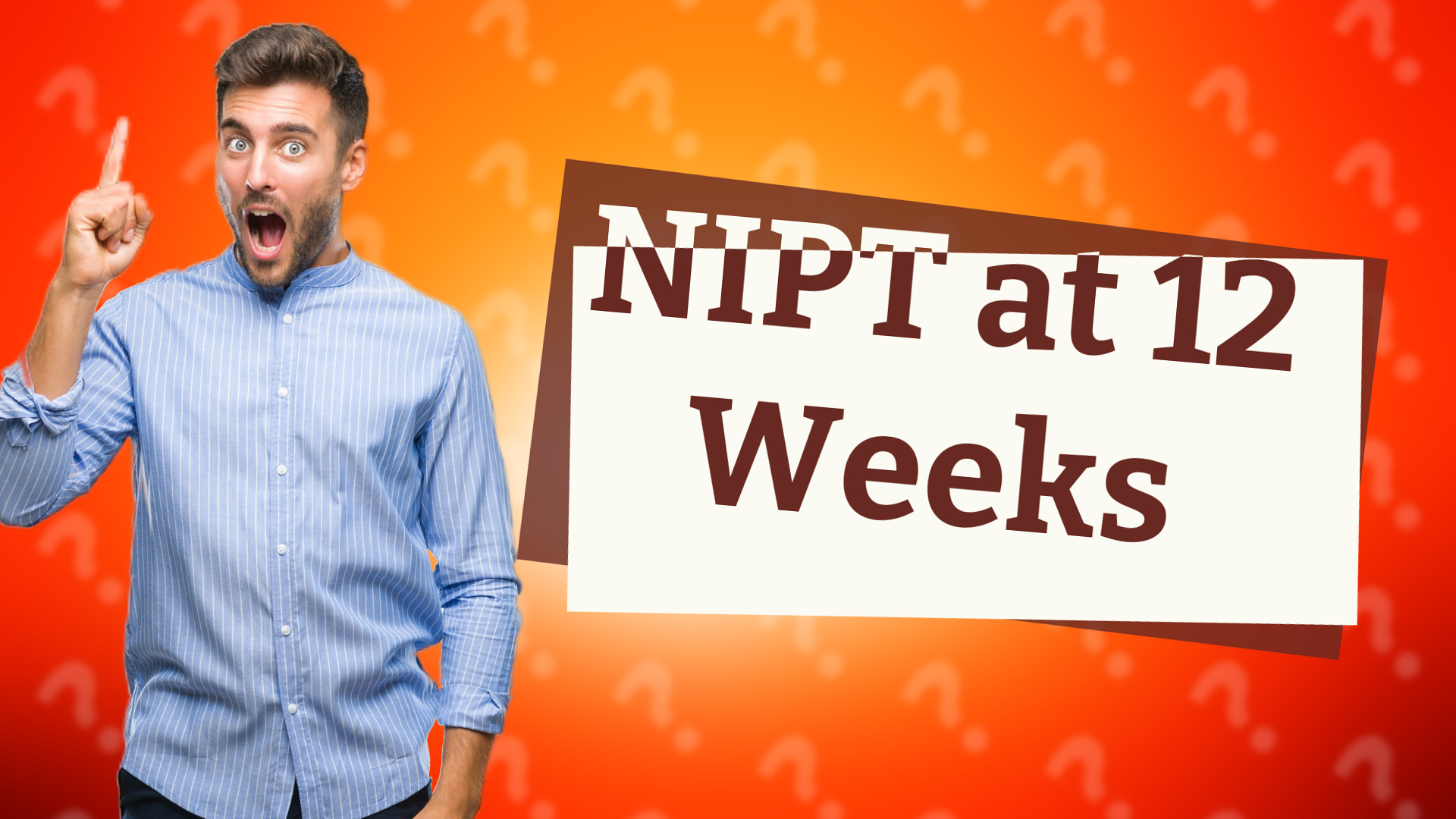 NIPT at 12 Weeks