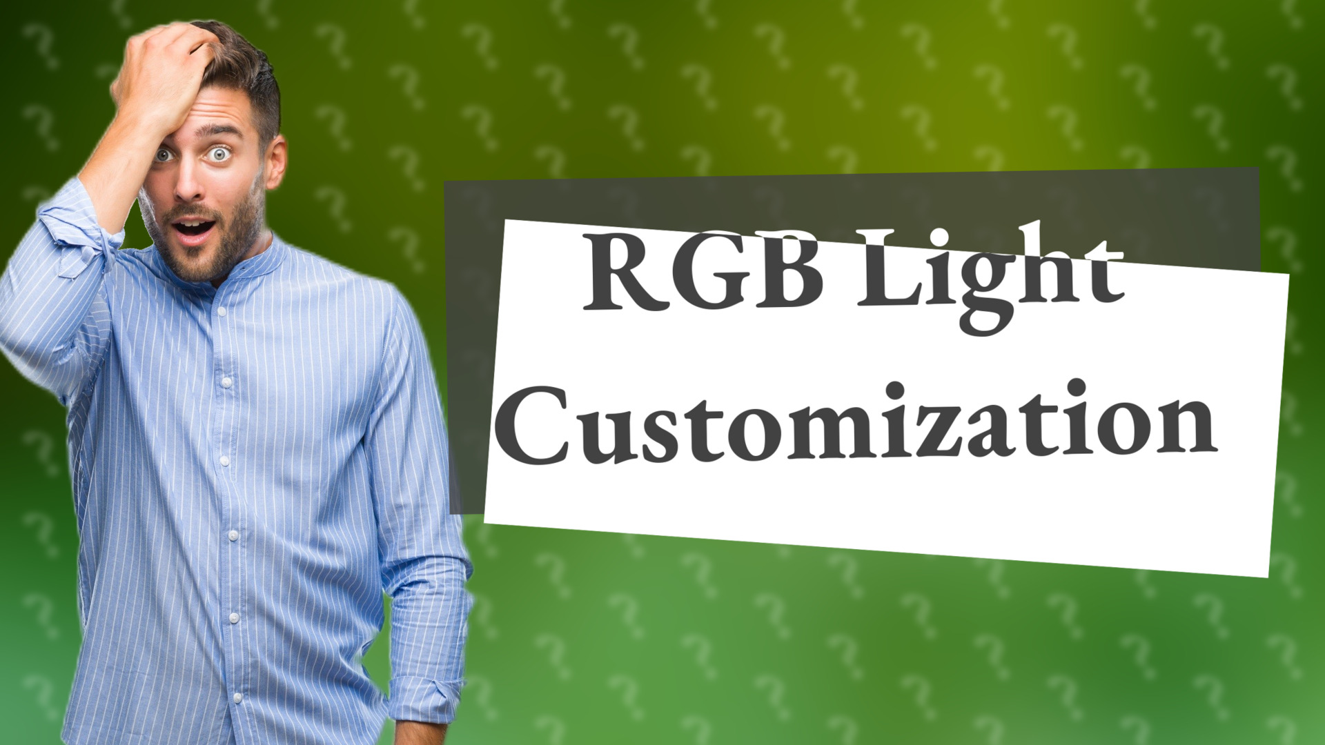 RGB Light Customization