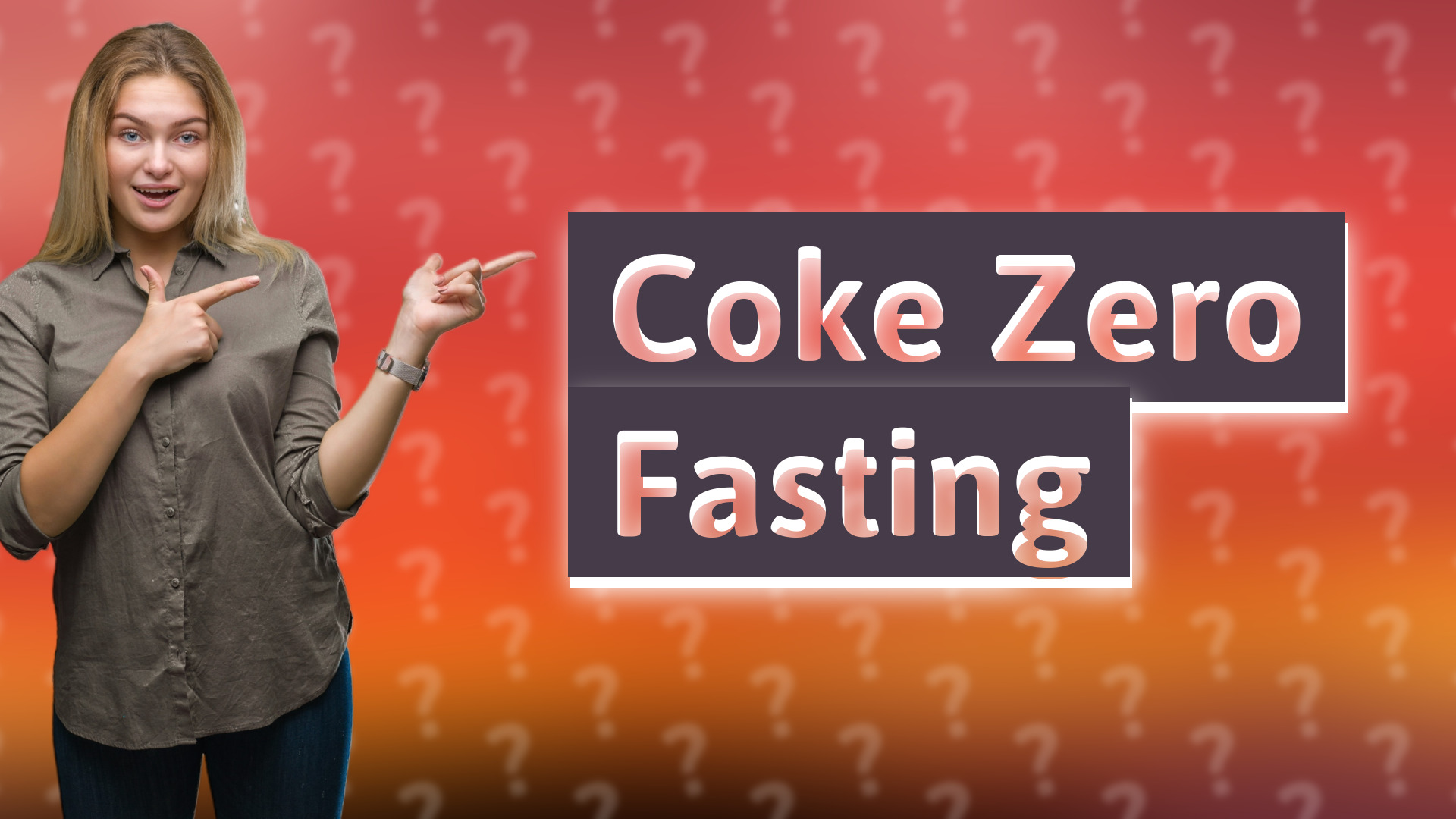 Coke Zero Fasting